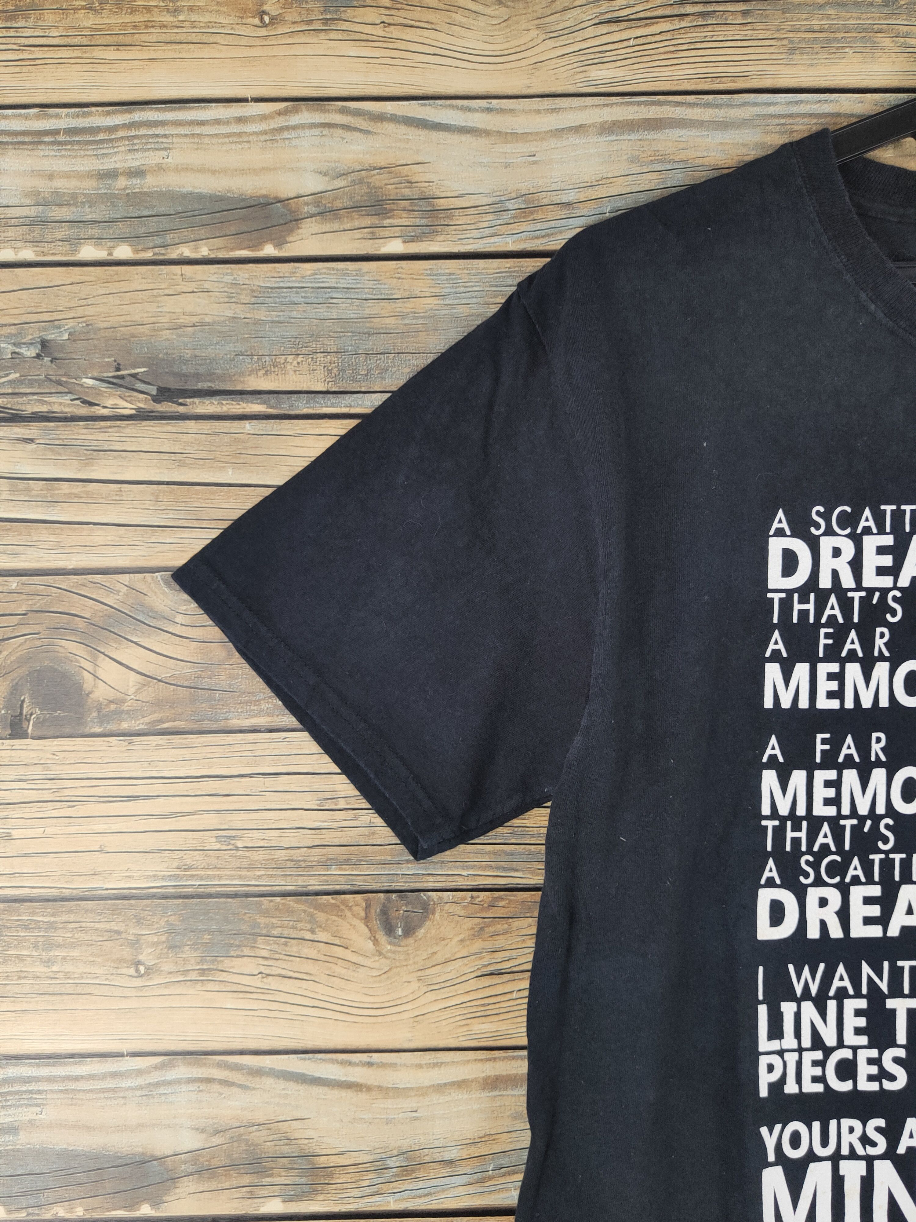 Japanese Brand DL Hanes Black Short Sleeve T-shirt #2558 Size US M / EU 48-50 / 2 - 5 Thumbnail