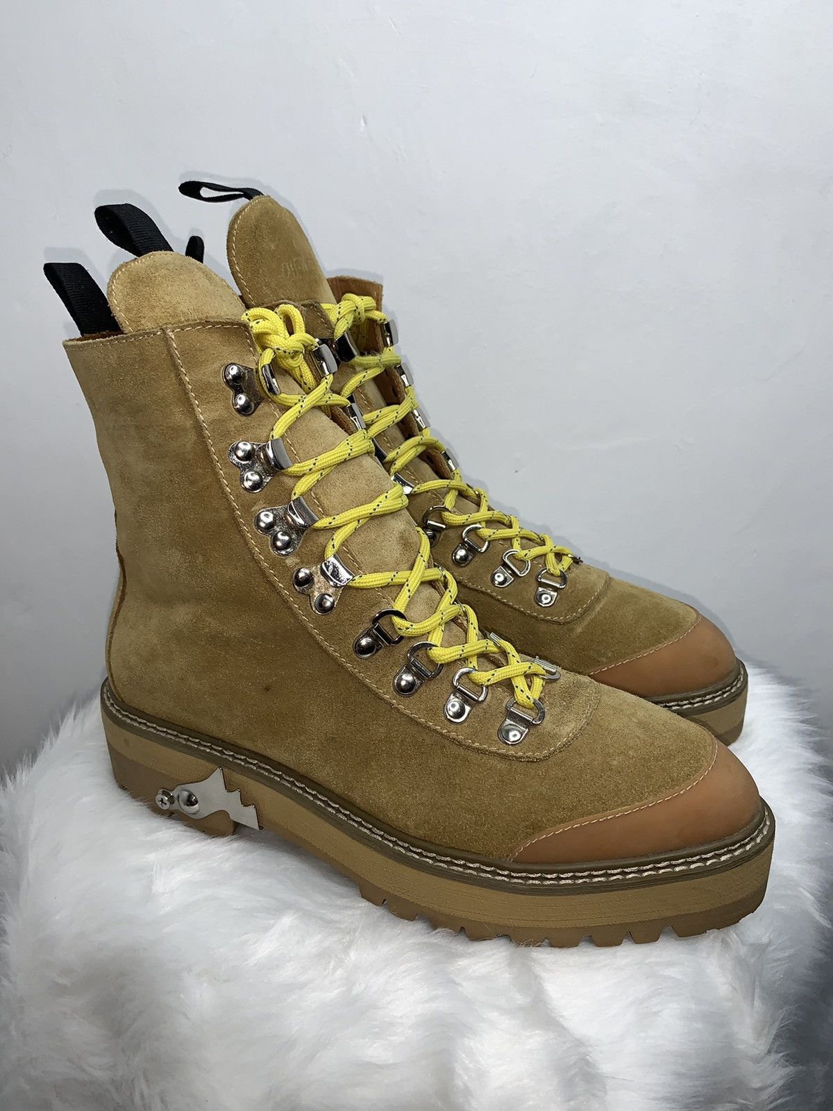 Off white virgil abloh boots best sale