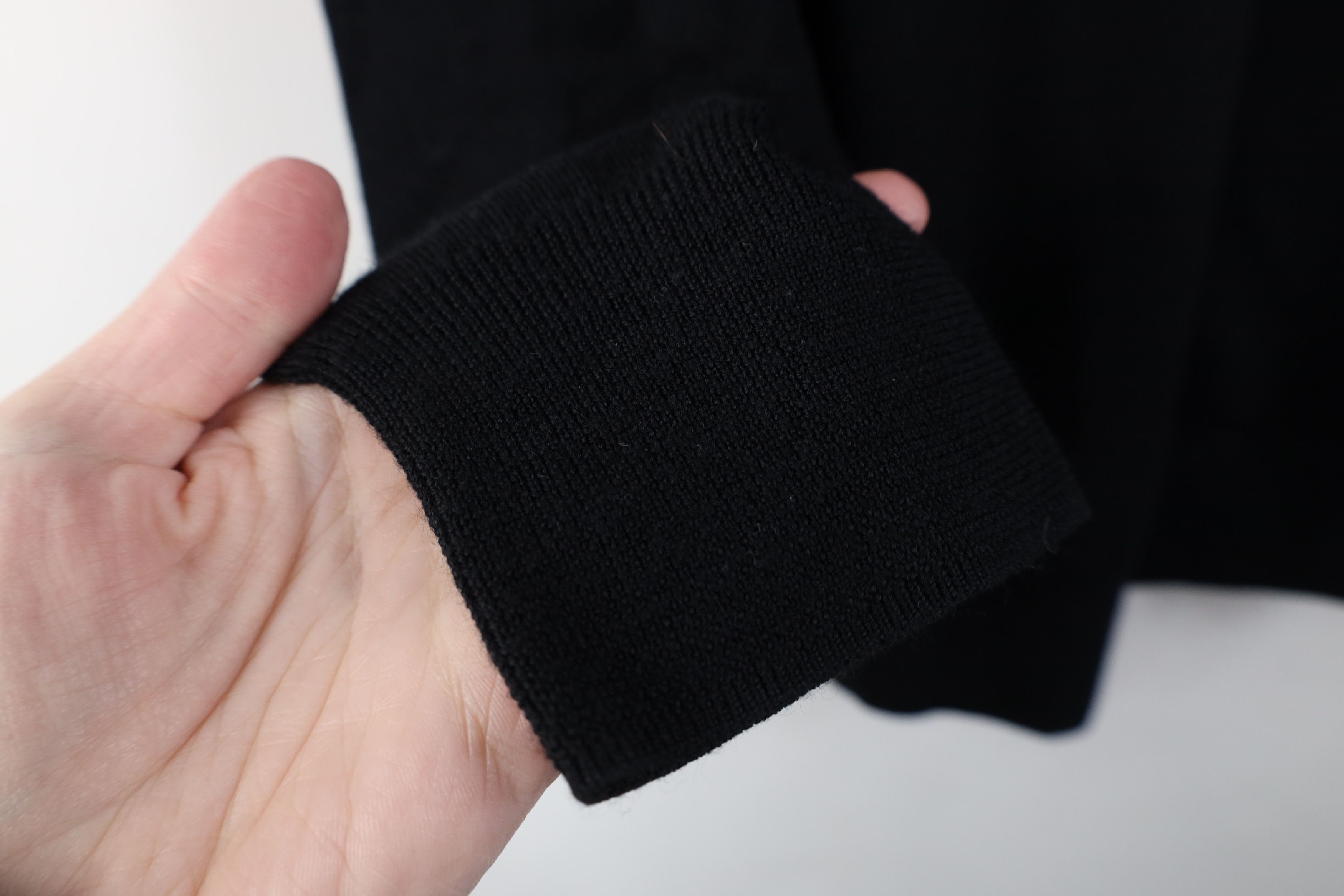 Vintage Vintage Streetwear Wool Cashmere Knit Mock Neck Sweater Size US XL / EU 56 / 4 - 6 Thumbnail