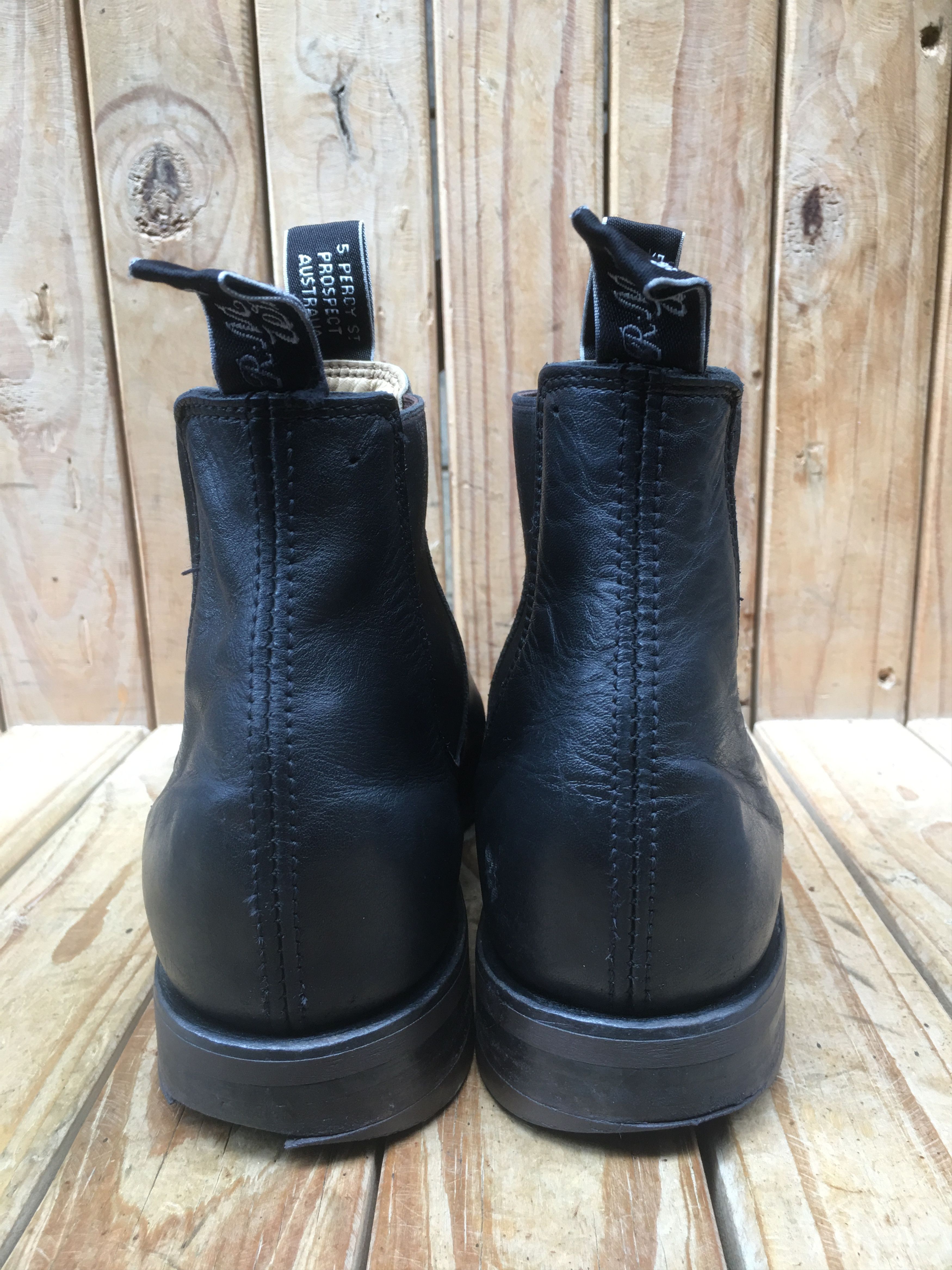 R.M. Williams Rm Williams Black leather chelsea Men Boots Size UK 11 F Size US 12 / EU 45 - 6 Thumbnail