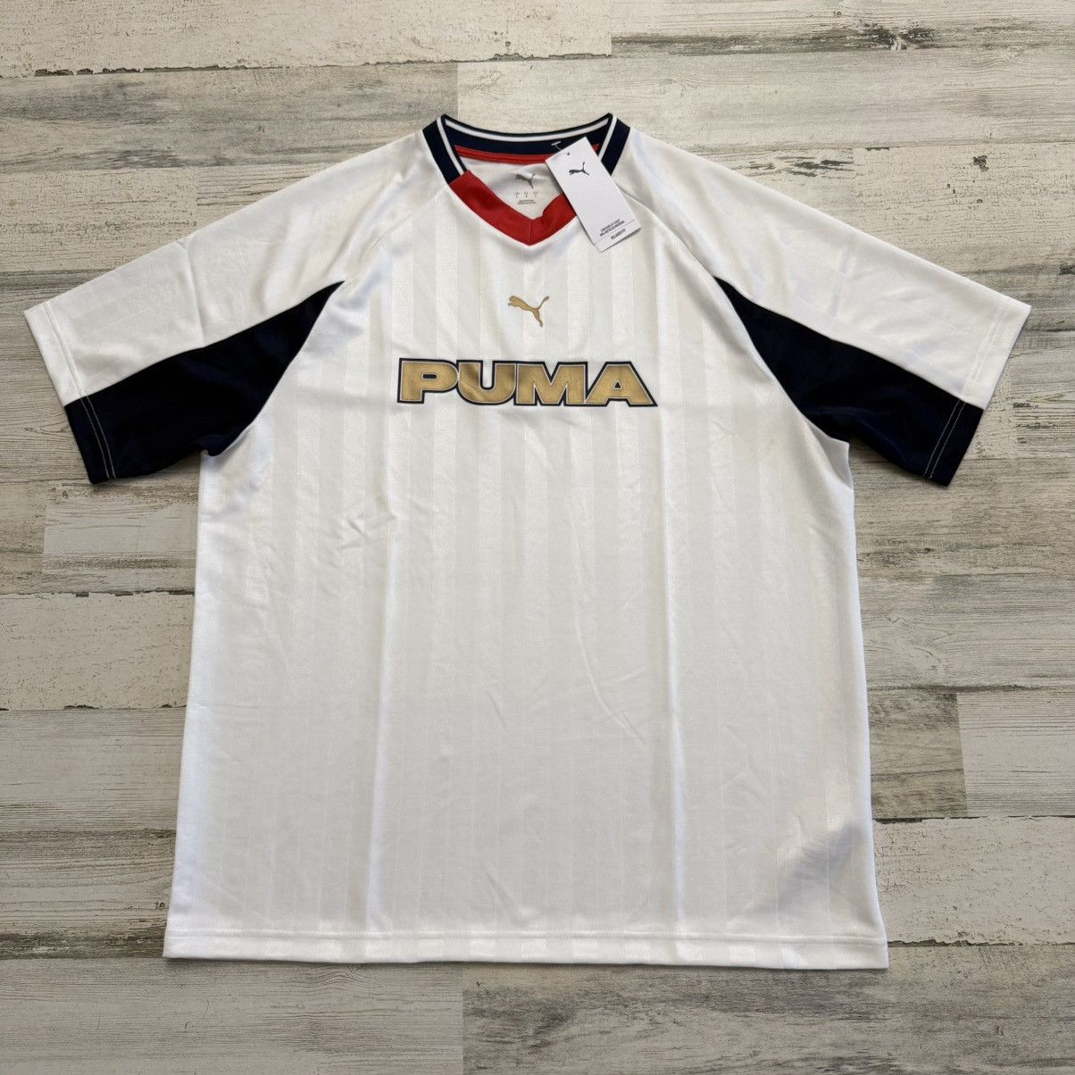 Puma Puma Sport Heritage USA Center Logo Spellout Jersey L Size US L / EU 52-54 / 3 - 1 Thumbnail