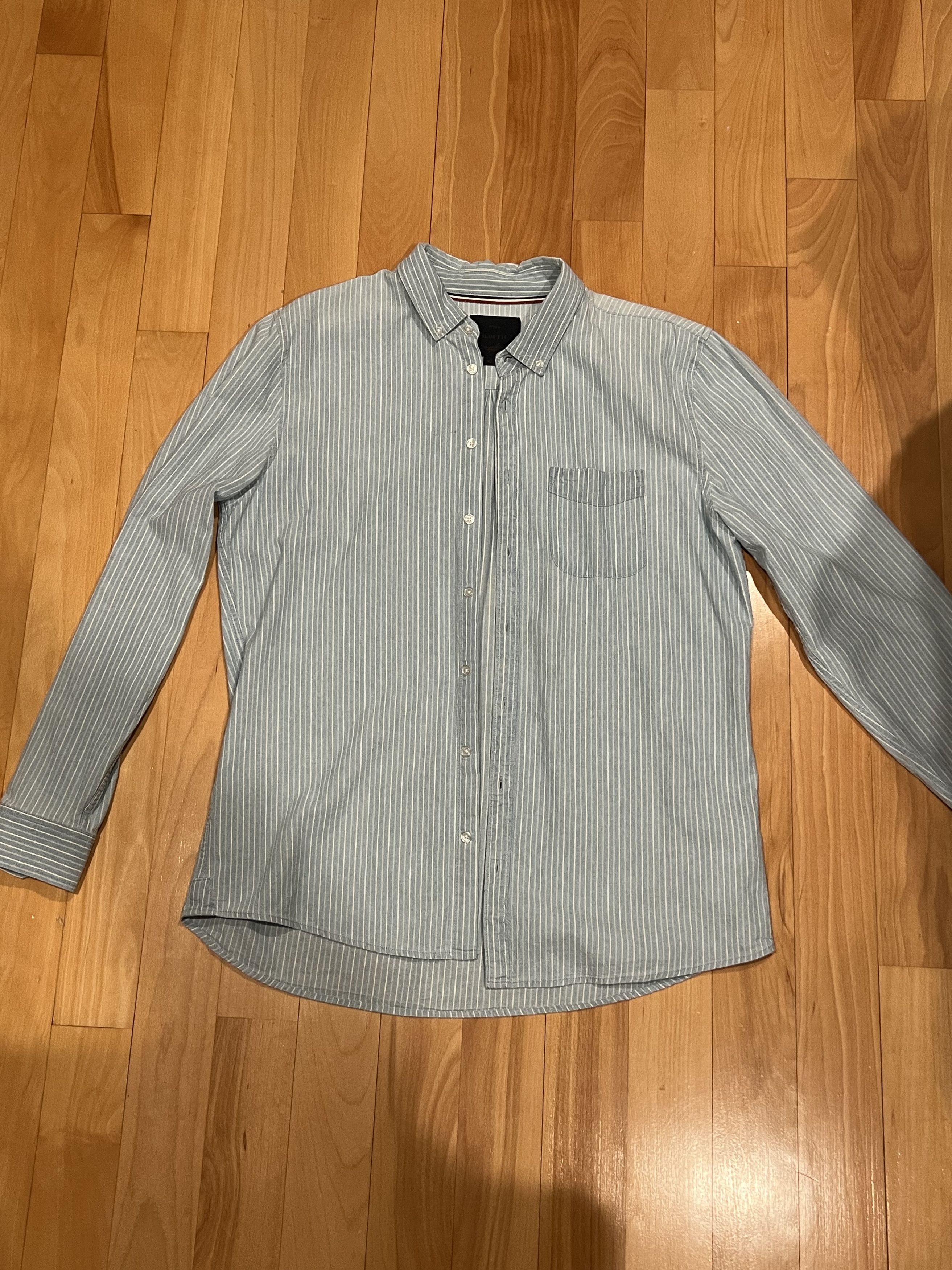 Cotton On Cotton On Brunswick Garments Sim Fit Button Down Shirt Size US XL / EU 56 / 4 - 1 Thumbnail