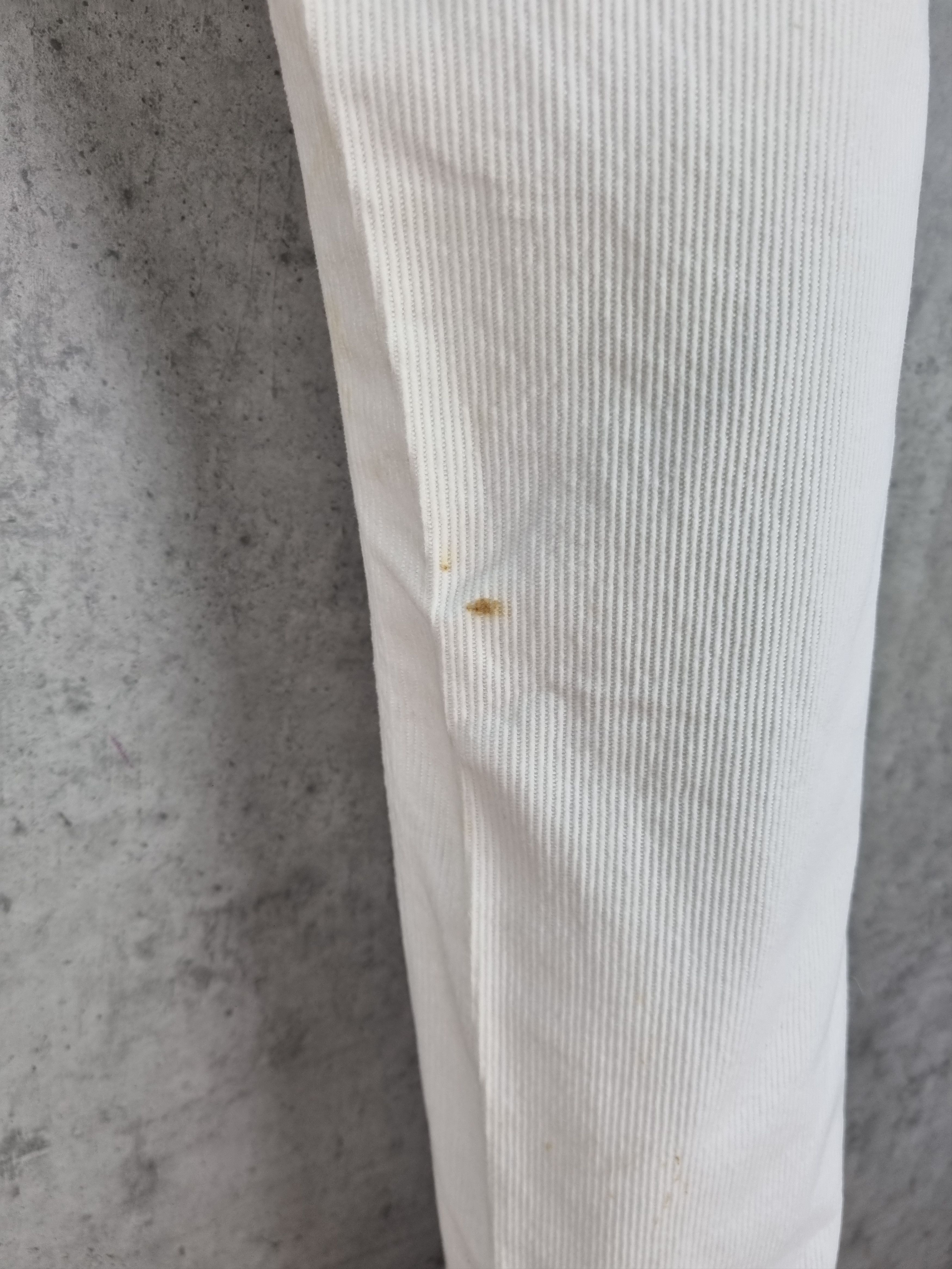 Stone Island × Vintage Dirty Corduroy Stone Island White Slim Fit Pants Size US 31 - 18 Thumbnail