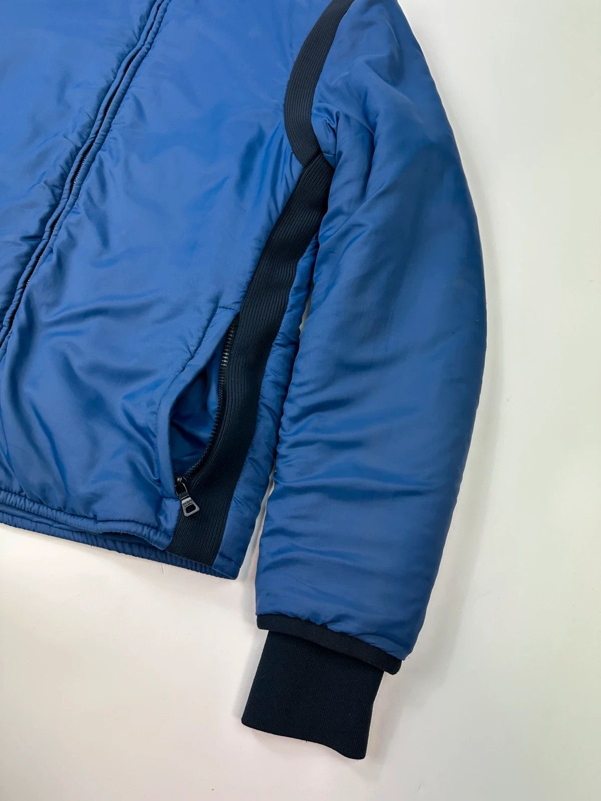 Prada Prada Sport Early Sample Electric Blue Padded Nylon Jacket Size US M / EU 48-50 / 2 - 5 Thumbnail