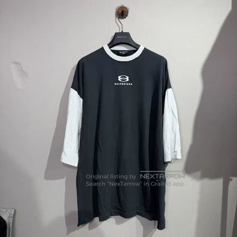 Balenciaga Balenciaga Patchwork Short Sleeve Size US M / EU 48-50 / 2 - 1 Thumbnail