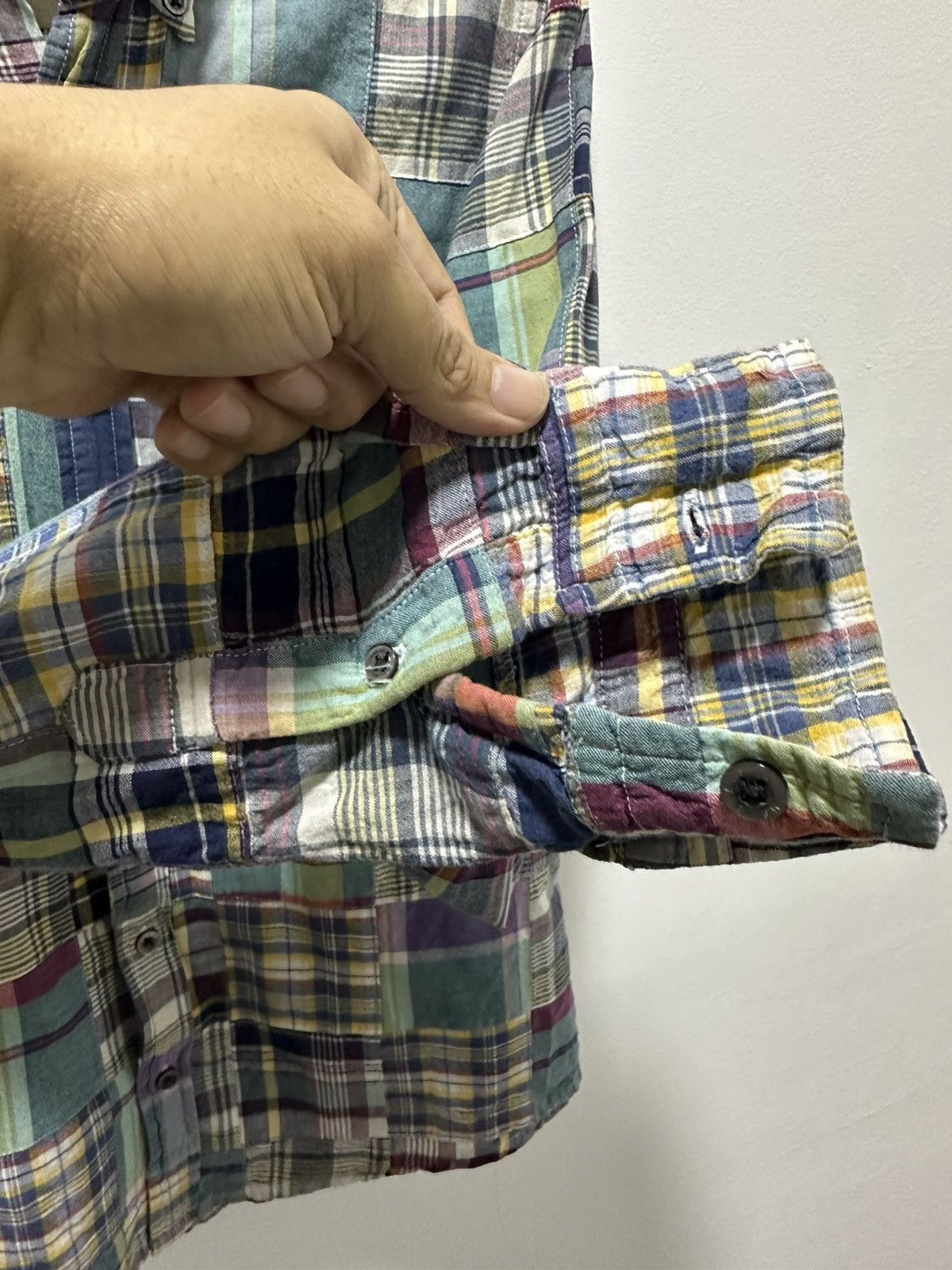 Beams Plus Vintage Beam Patch Work Button Up Shirt Kapital Inspired Size US S / EU 44-46 / 1 - 7 Thumbnail
