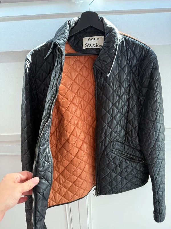 Acne Studios Acne Studios jacket quilted bomber black Size US M / EU 48-50 / 2 - 2 Thumbnail