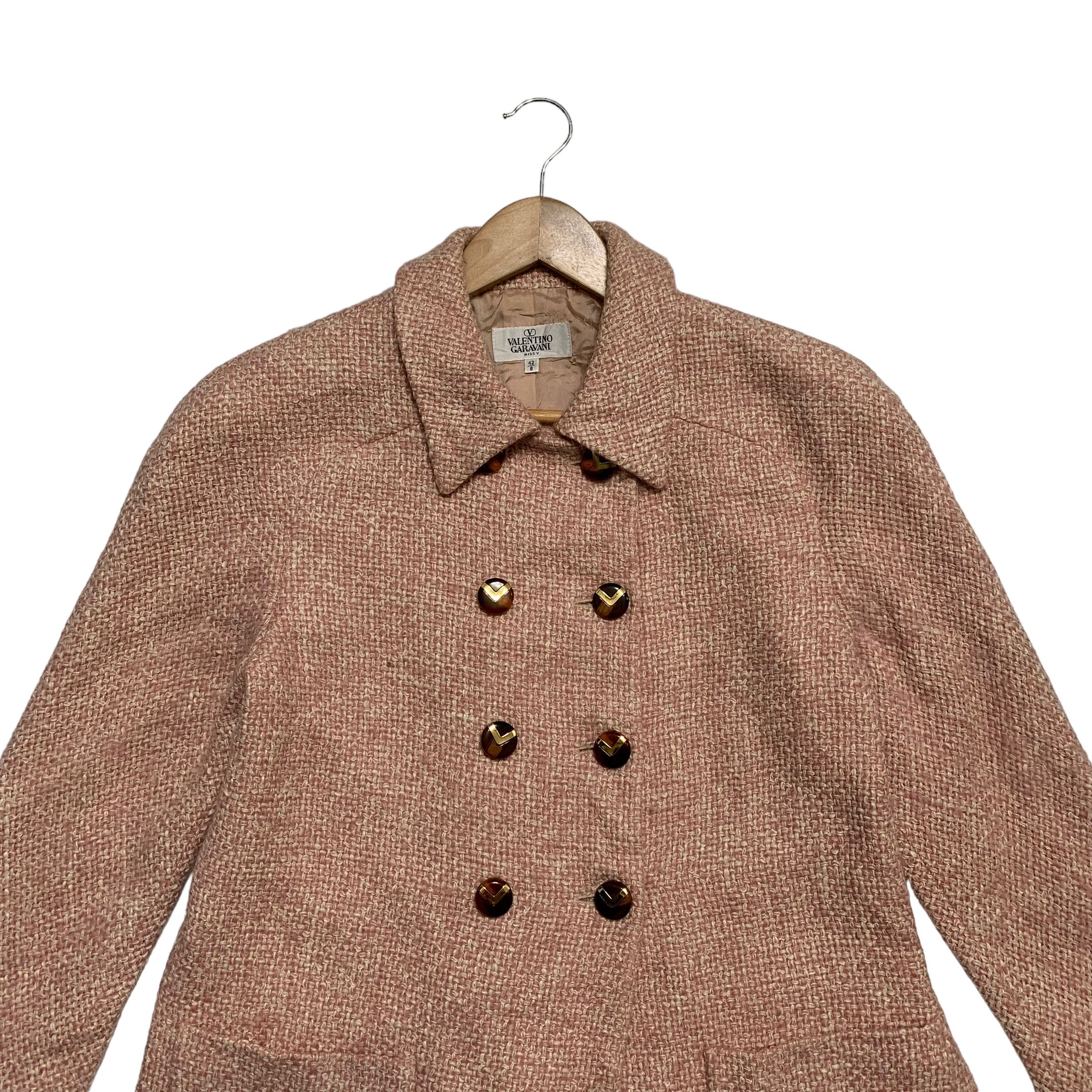 Valentino Vintage Valentino Garavani Miss V Double Breast Jacket Size M / US 6-8 / IT 42-44 - 4 Thumbnail
