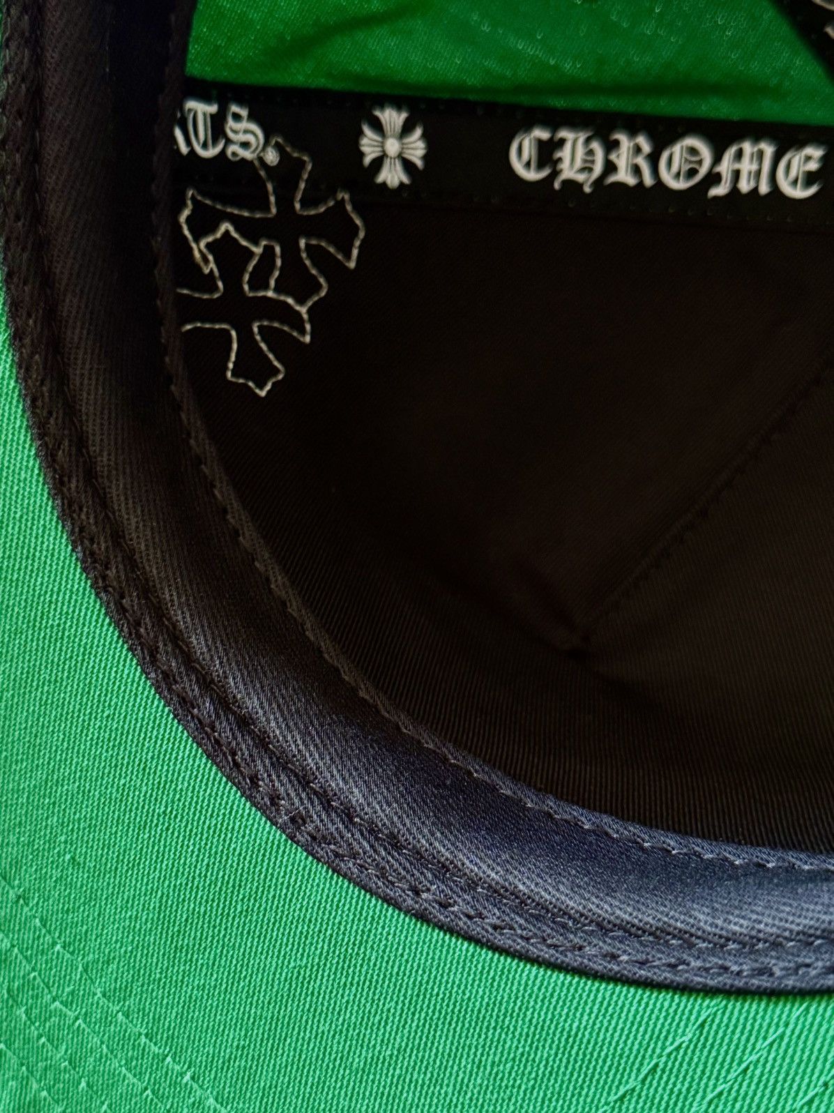 Chrome Hearts Chrome Hearts - Leather Cross Patch - Baseball Hat Size ONE SIZE - 15 Thumbnail