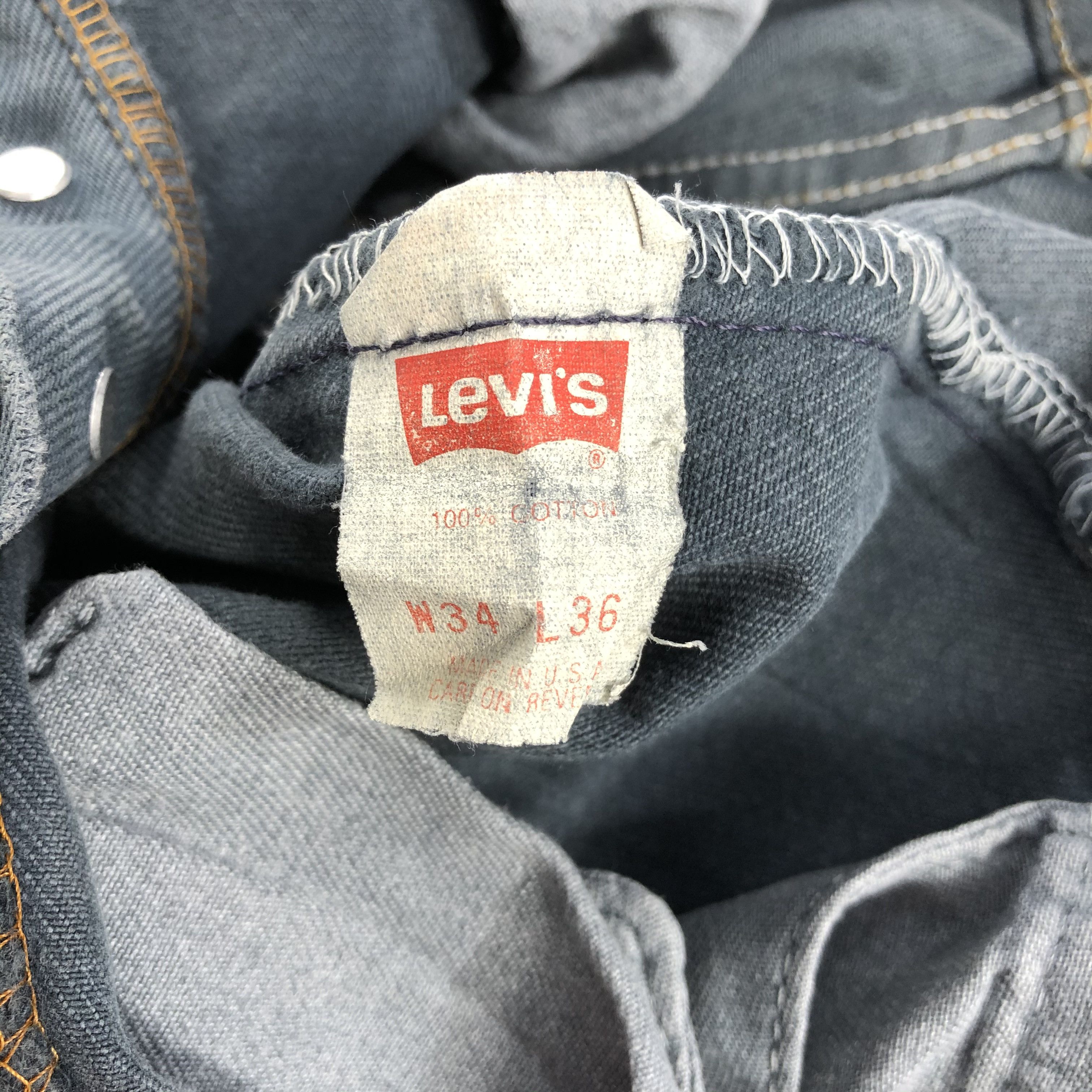 Levi's 90s Vintage Levis 501 Earth Tone Jeans-JM2400 Size US 32 / EU 48 - 15 Thumbnail