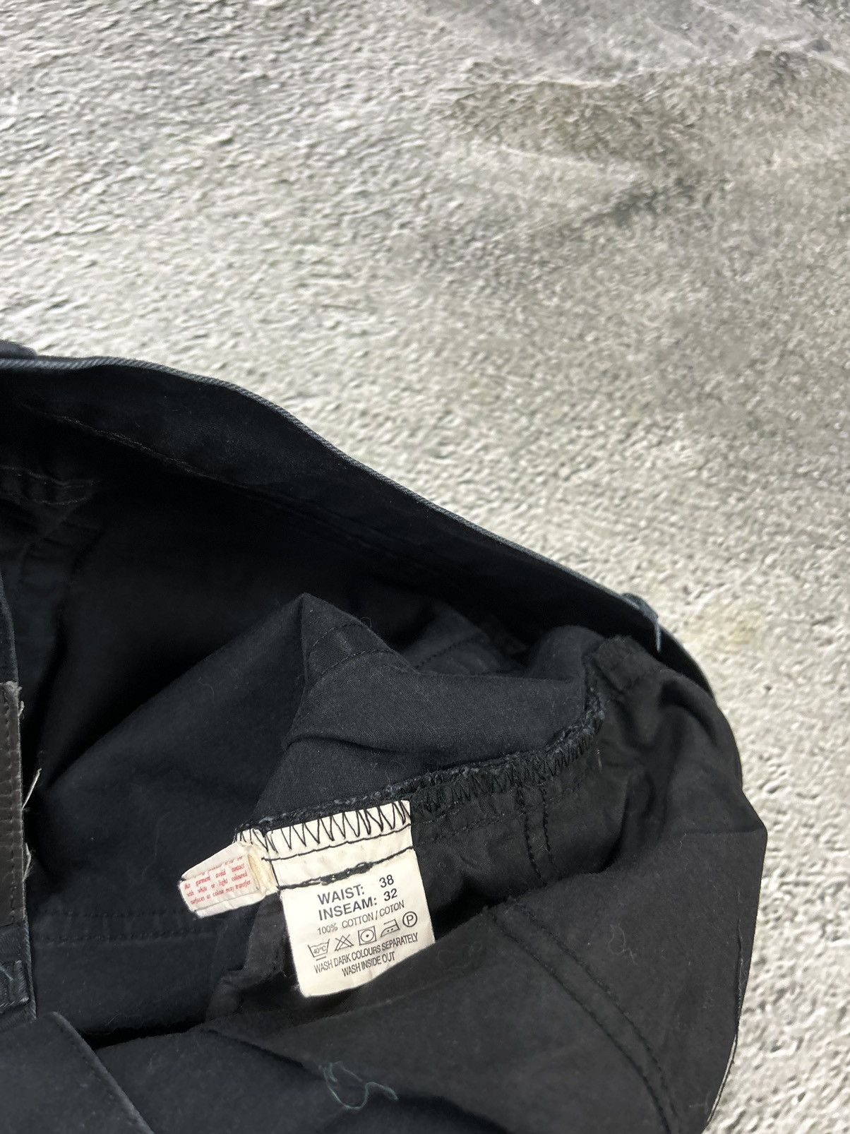Yves Saint Laurent Yves Saint Laurent vintage black YSL logo chino pants Size US 38 / EU 54 - 8 Thumbnail