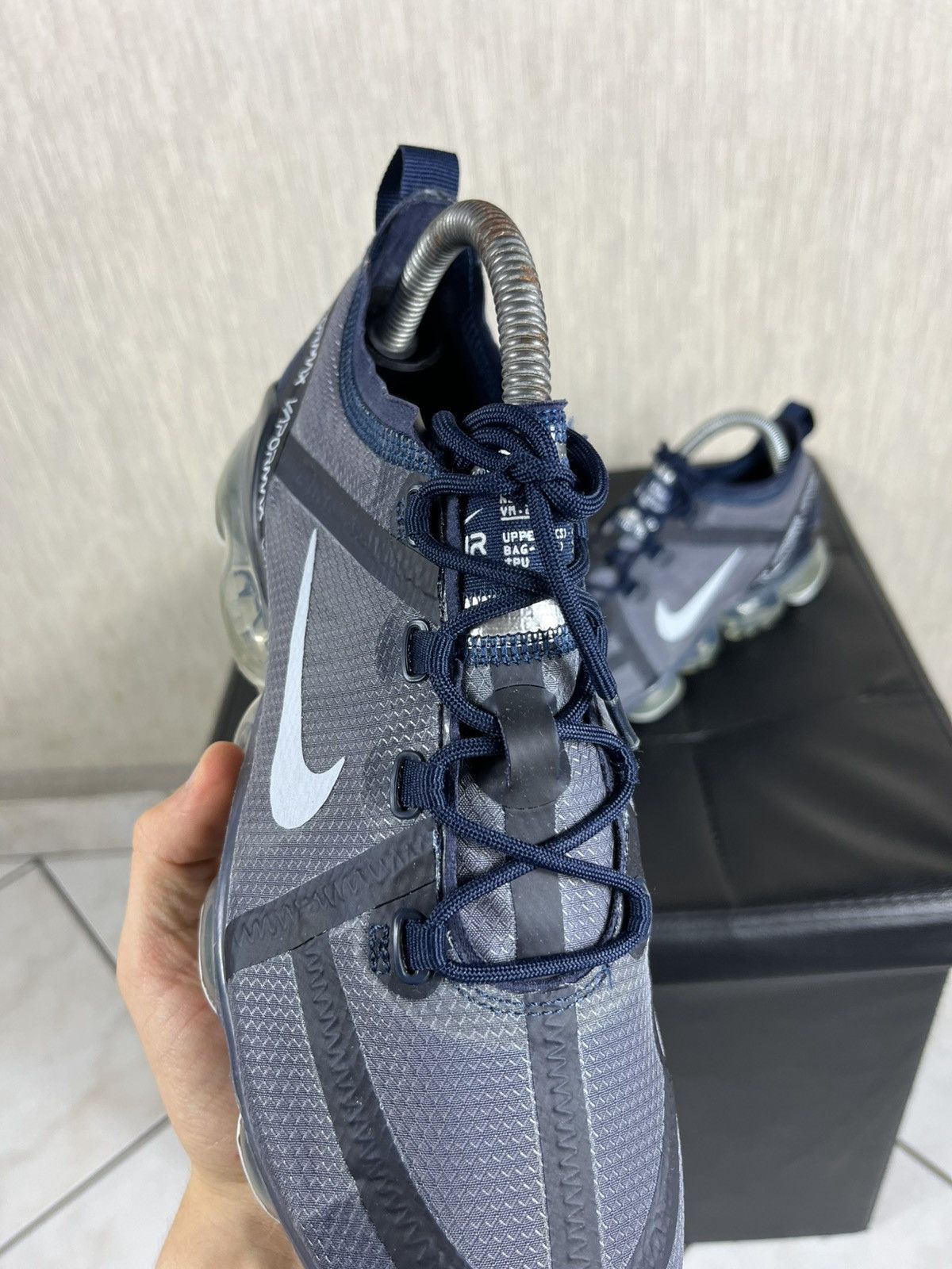 Nike Nike air vapormax 2019 obsidian pure platinum sneakers shoes Size US 7 / EU 40 - 10 Thumbnail