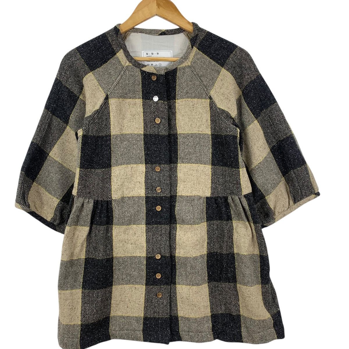 Other SI HIRAIN CHINOIS Japan Planning Studio Blouse Tartan Size M / US 6-8 / IT 42-44 - 4 Thumbnail