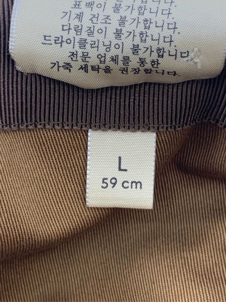 Gucci Gucci Size L Double G full print canvas brown cap size L Size ONE SIZE - 8 Thumbnail