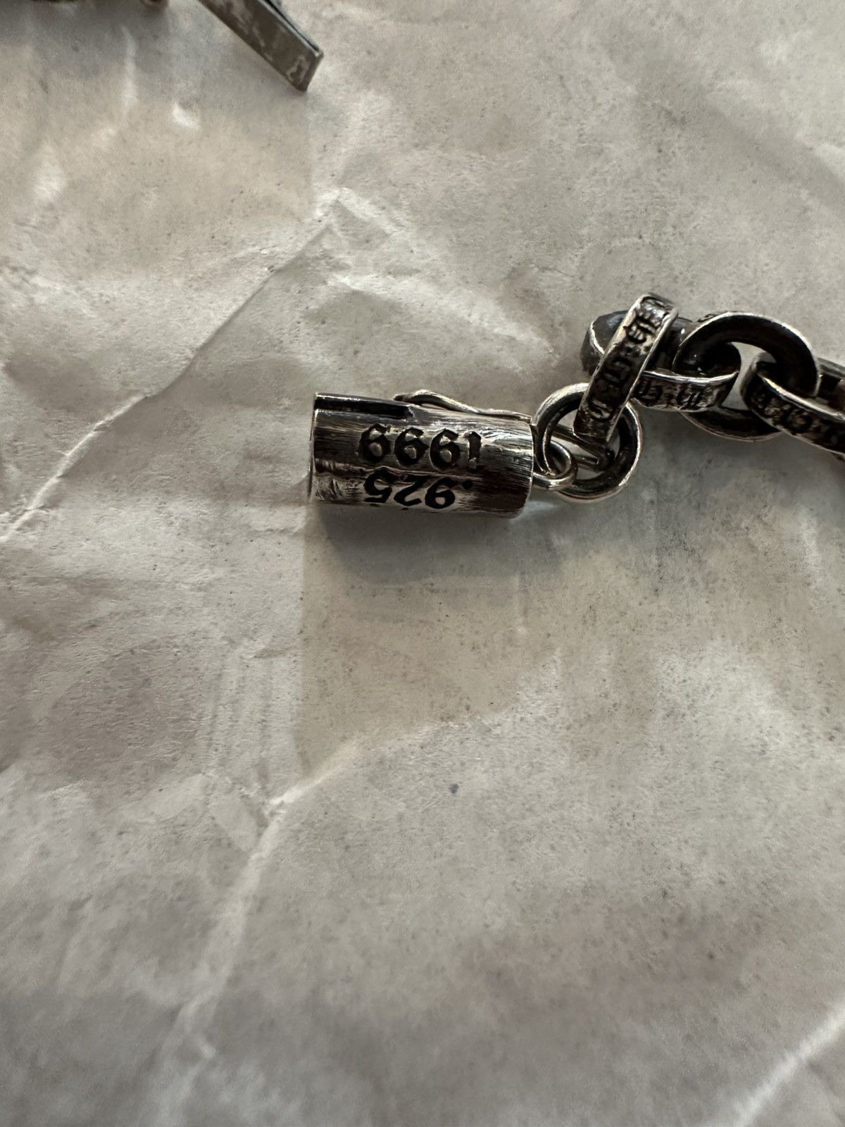 Chrome Hearts Chrome Hearts Silver Paperchian Necklace 24inch Size ONE SIZE - 5 Thumbnail