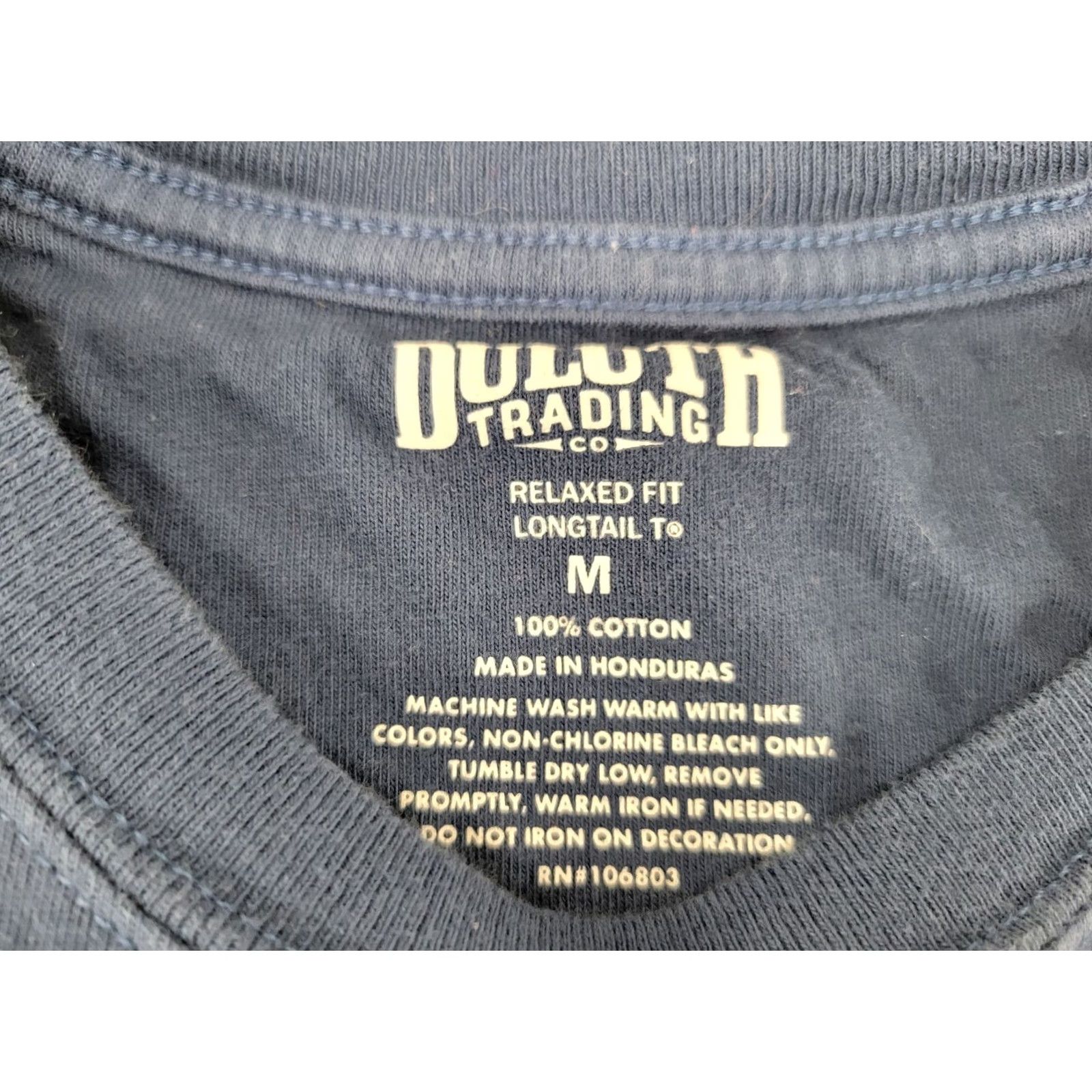 Vintage VINTAGE Duluth Trading Medium Longtail Relaxed Fit Long Sleeve Tee Graphic Shirt Size US M / EU 48-50 / 2 - 8 Thumbnail