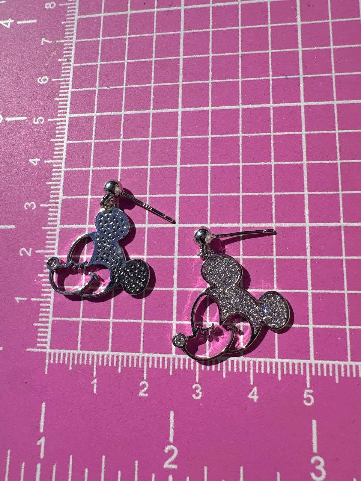 Disney Disney X BAUBLEBAR silver / gold tone diamonds paved Mickey Size ONE SIZE - 4 Thumbnail