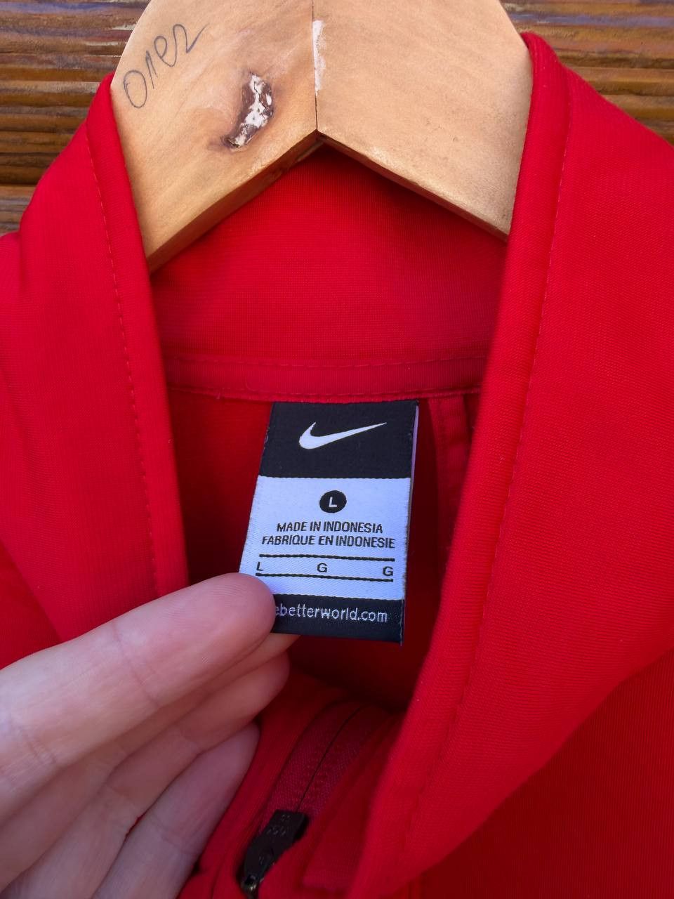 Nike SL BENFICA PORTUGAL FOOTBALL SOCCER JACKET TRIKOT NIKE Size US L / EU 52-54 / 3 - 5 Thumbnail
