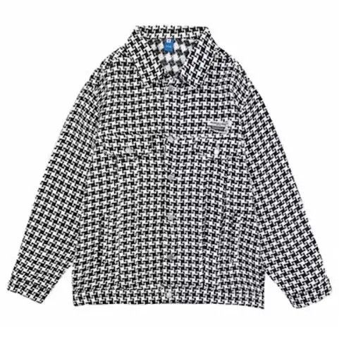 Japanese Brand Houndstooth Print Button Up Coat Jacket Size US M / EU 48-50 / 2 - 1 Thumbnail