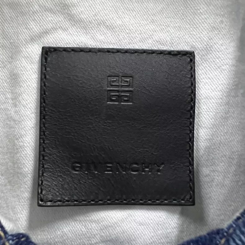 Givenchy Givenchy Givenchy Printed Denim Jacket with Buttons -2507 Size US S / EU 44-46 / 1 - 4 Thumbnail