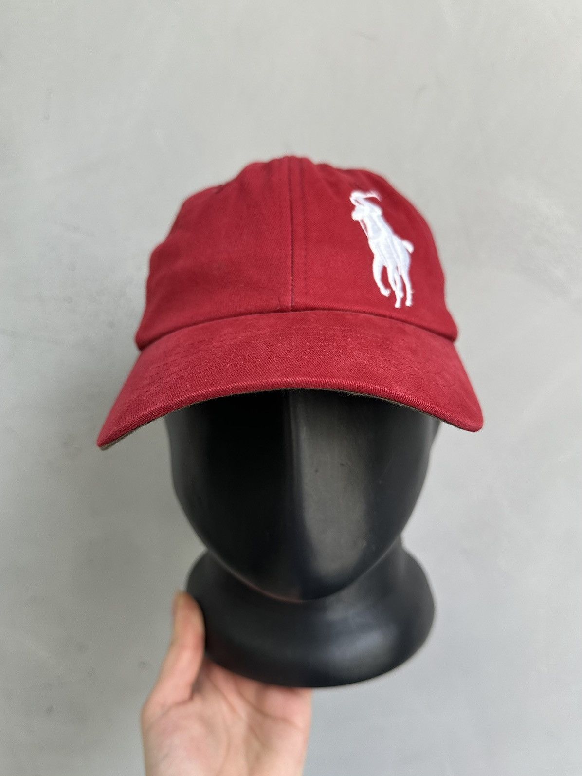 Polo Ralph Lauren Vintage Cap Polo Ralph Lauren Beanie Hats Y2k Red Y2k Diesel Size ONE SIZE - 1 Thumbnail