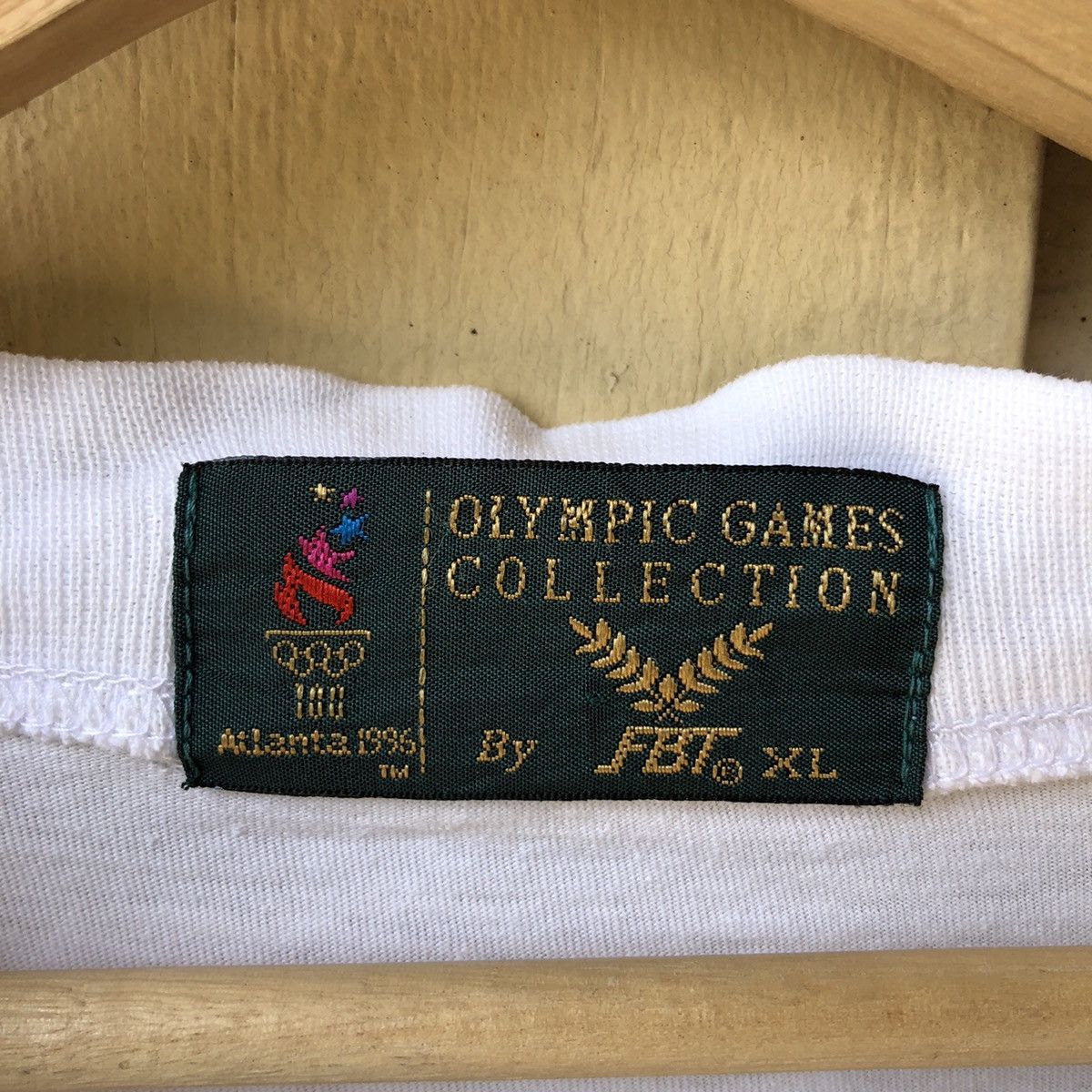 USA Olympics Vintage 90s Olympic Games USA Atlanta 1996 Tshirt Size US XL / EU 56 / 4 - 6 Thumbnail