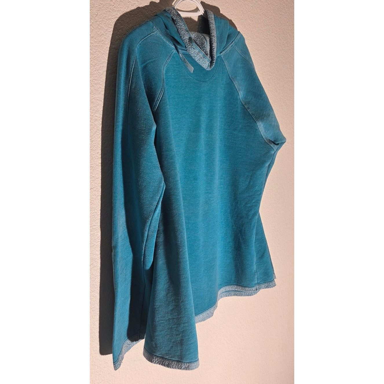 Calvin Klein Calvin Klein Washed Fleece Relaxed Teal Pullover Sweater -XL Size XL / US 12-14 / IT 48-50 - 2 Thumbnail