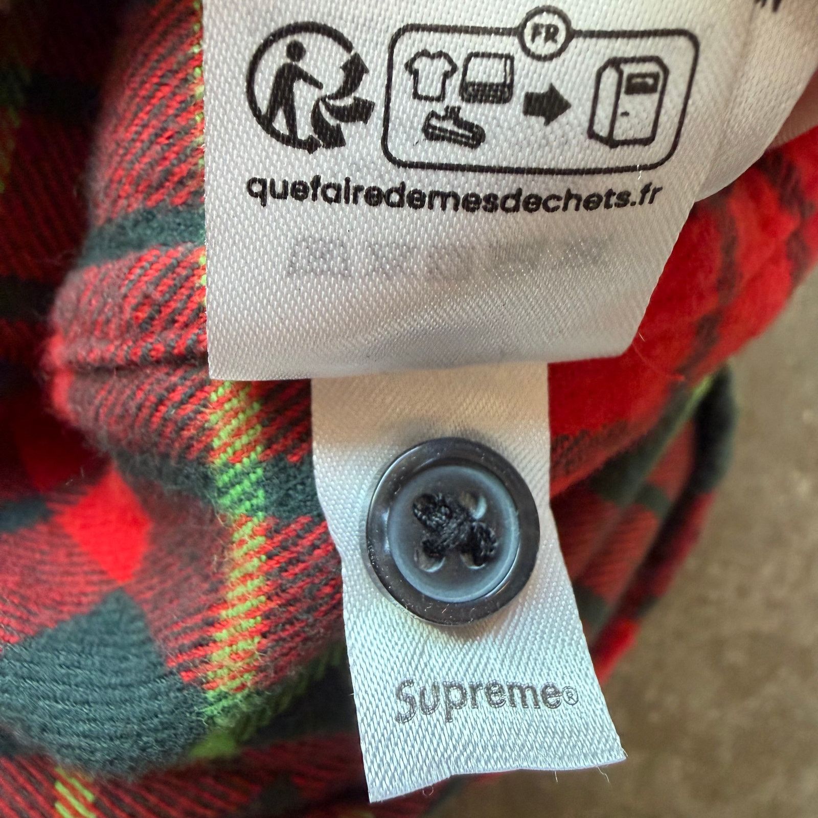 Supreme Supreme Undercover SS23 Flannel Shirt Red Plaid Size US M / EU 48-50 / 2 - 8 Thumbnail