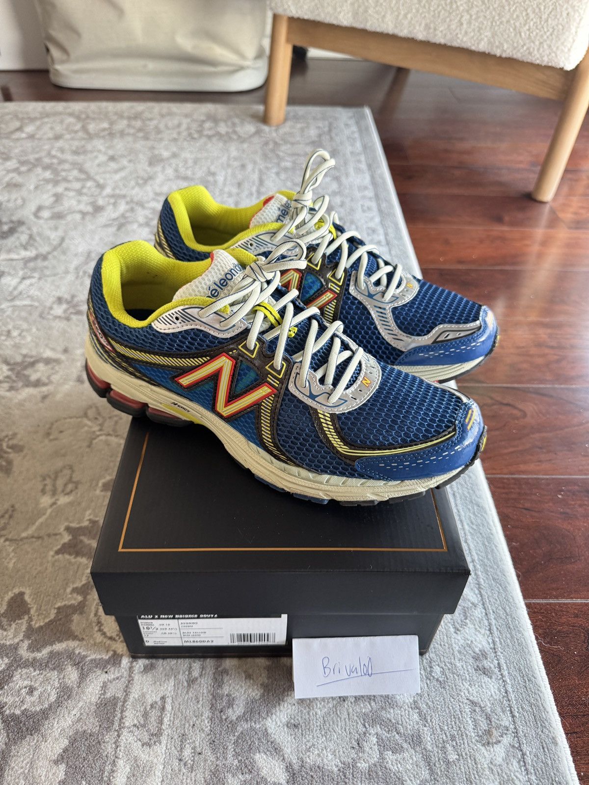 Aime Leon Dore × New Balance New balance 860v2 Aime leon dore blue 
