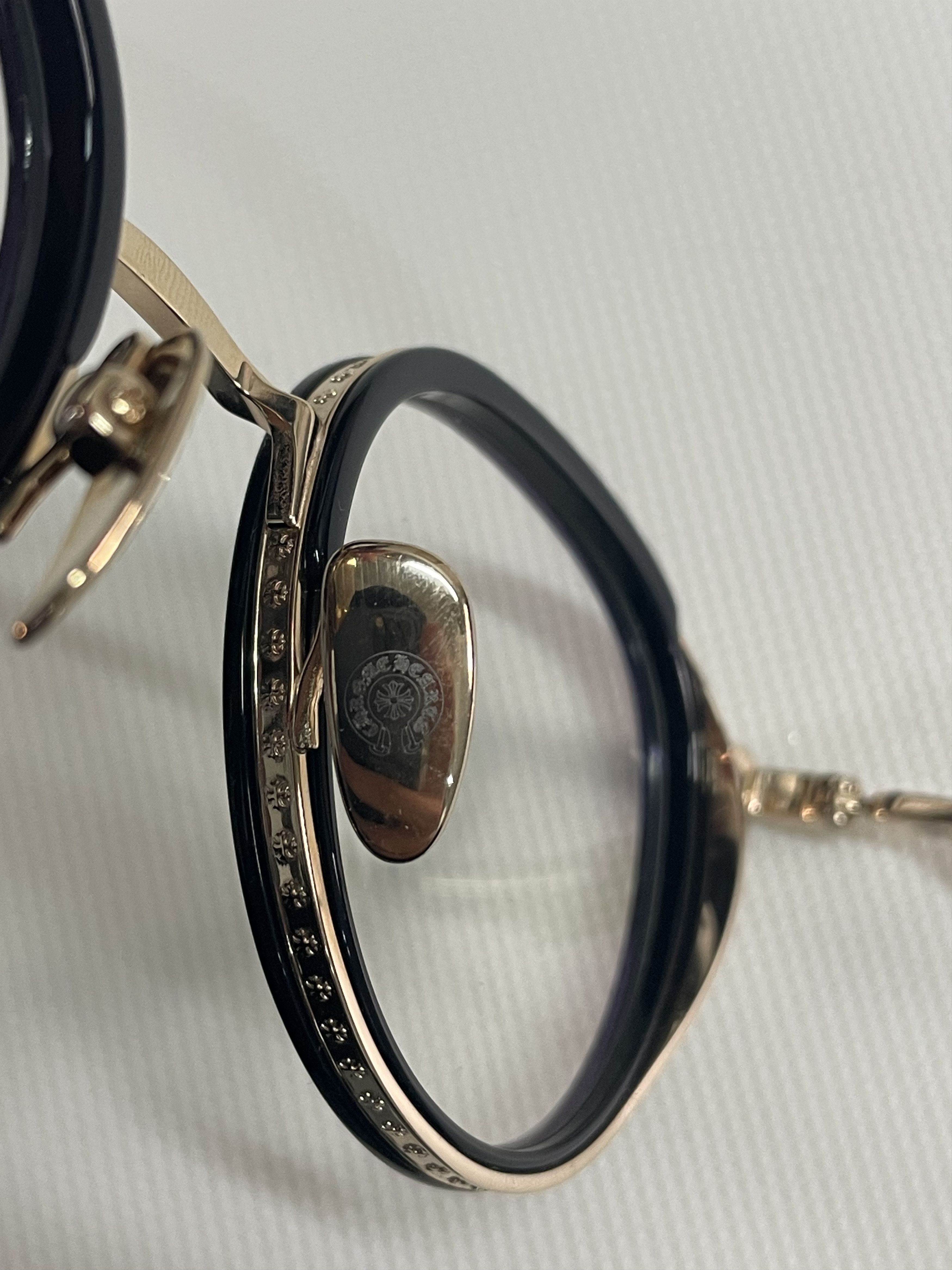 Chrome Hearts Chrome Hearts GUSH BK/GP Glasses Frame Size ONE SIZE - 11 Thumbnail