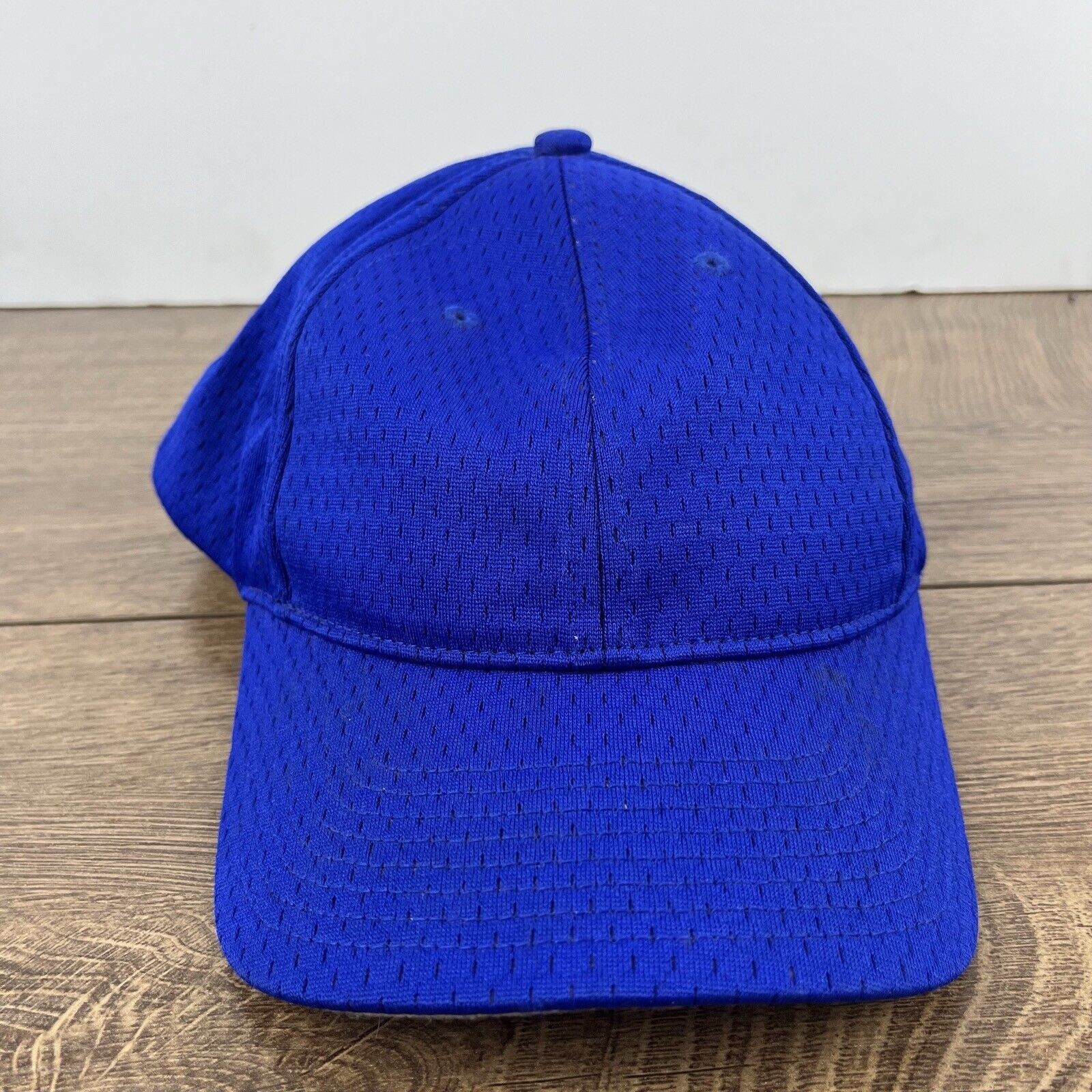Other Plain Blue Hat Blue Adjustable Hat Blue Adult Size Baseball Size ONE SIZE - 4 Thumbnail