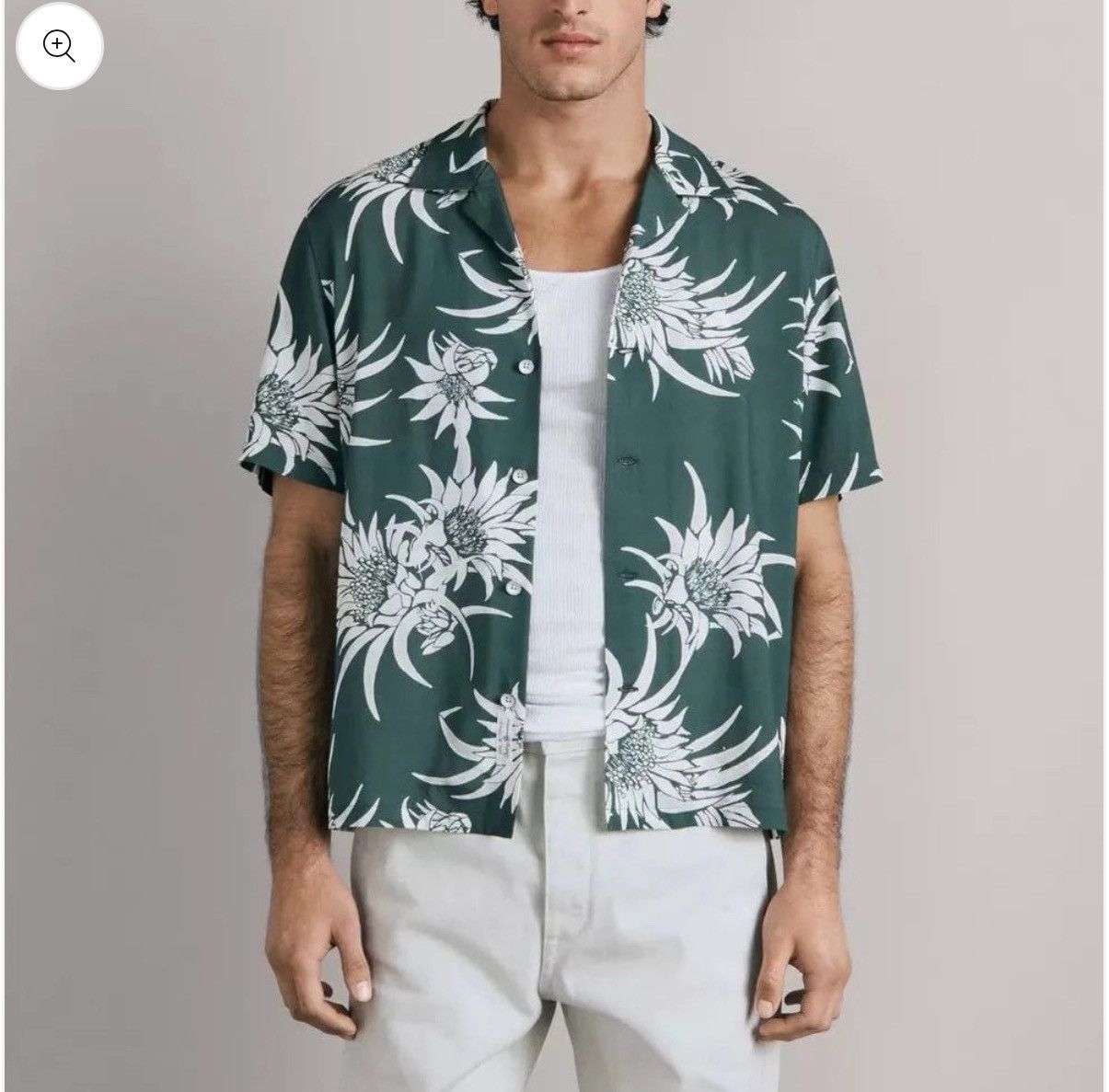 Rag & Bone Deep Green Rag & Bone Camp shirt $265 retail Size US L / EU 52-54 / 3 - 1 Thumbnail