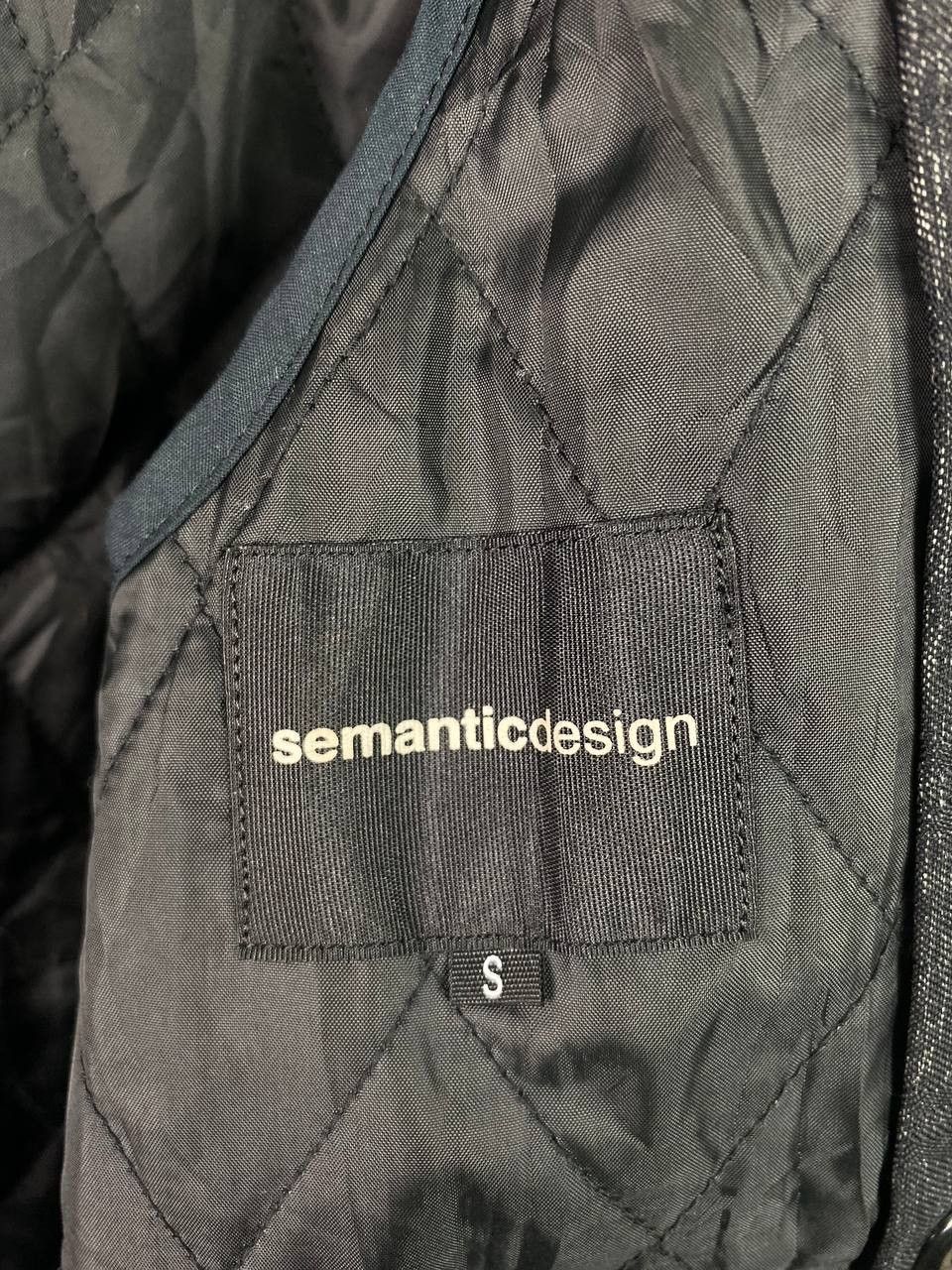 Japanese Brand × semanticdesign semantic design long jacket very nice design Size US S / EU 44-46 / 1 - 7 Thumbnail