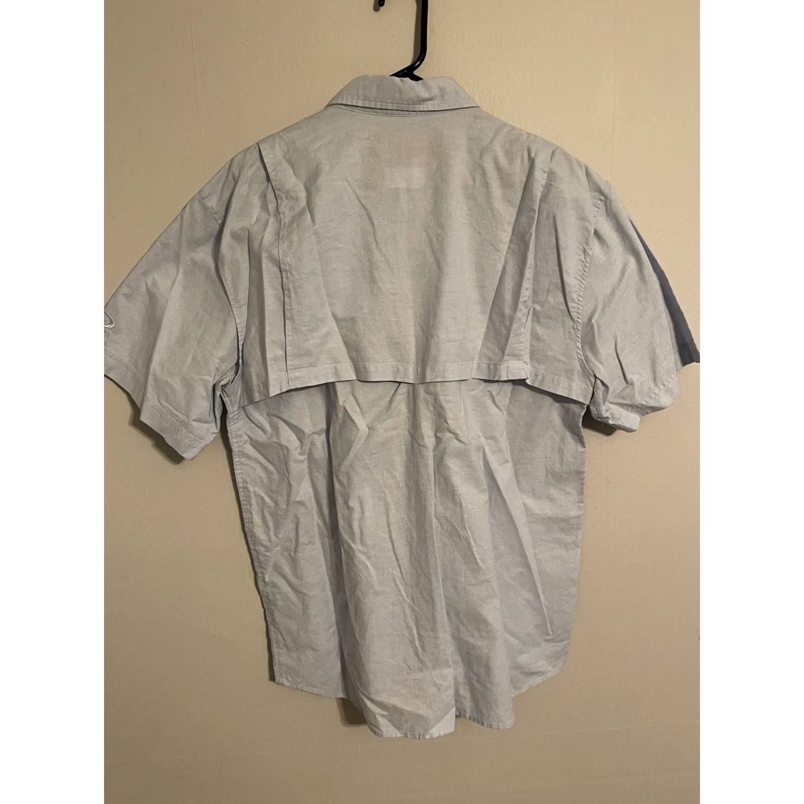 Vintage Pavillion USA Shooting Shirt Light Blue S/S Button Up Mens L Padded Vented Size US L / EU 52-54 / 3 - 4 Thumbnail