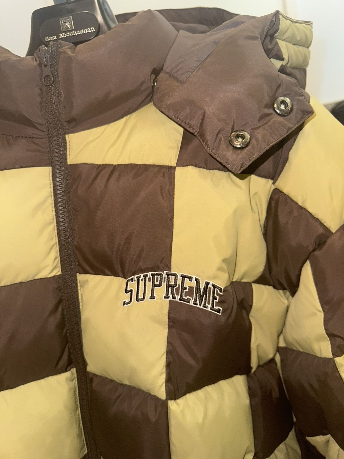 Supreme Supreme Checkerboard Puffy Jacket Size US XL / EU 56 / 4 - 2 Thumbnail
