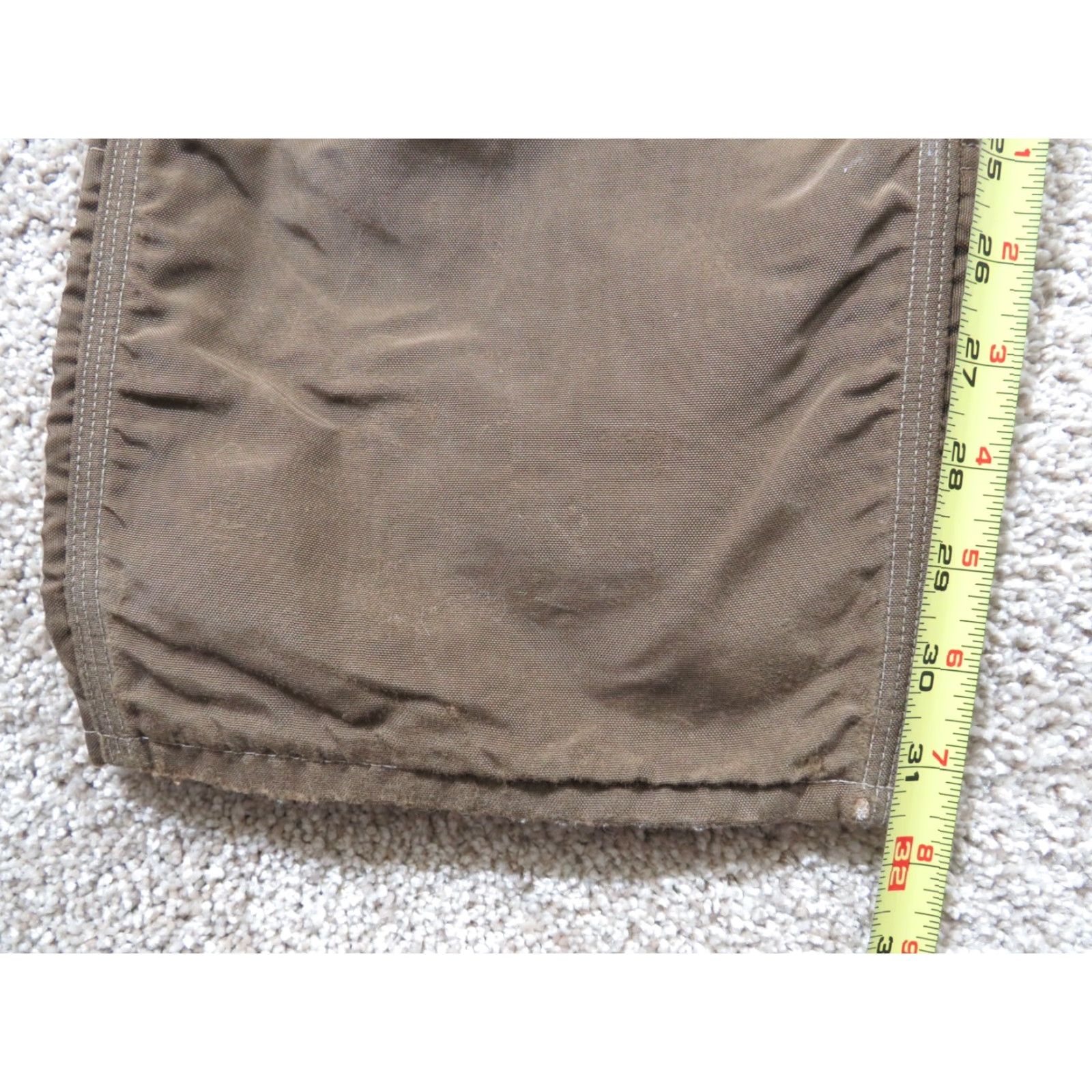 Carhartt VINTAGE Carhartt Union Upland Hunting Pants 32X32 Canvas Nylon Brown 90s Mens Regular Straight 5-Pocket Zip Closure Workwear Canvas Nylon Logo Accents Size US 32 / EU 48 - 7 Thumbnail