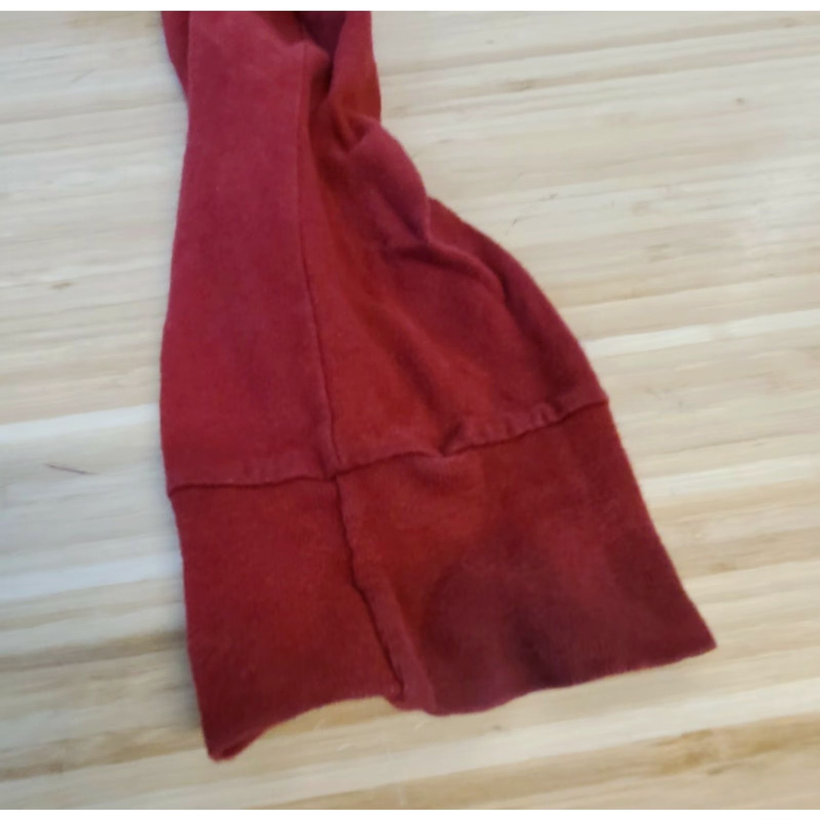 Polo Ralph Lauren Polo Ralph Lauren T-Shirt Long Sleeve Red Men's Large Distressed V-Neck Shirt Size US L / EU 52-54 / 3 - 4 Thumbnail