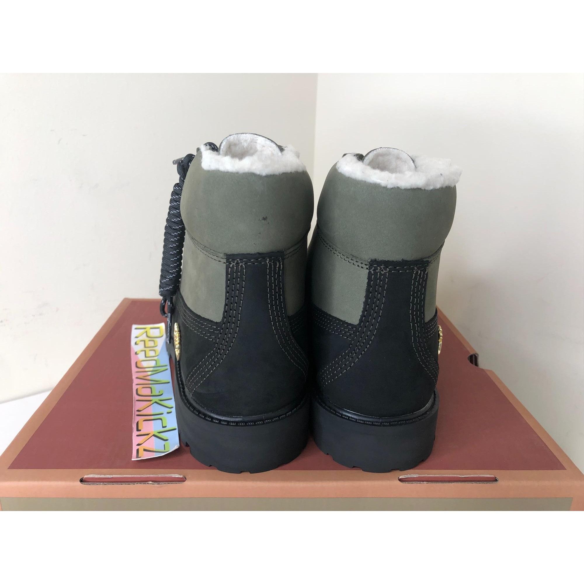 Timberland Timberland Boots Shearling Green GS 5.5Y Size US 5.5 / EU 38 - 4 Thumbnail