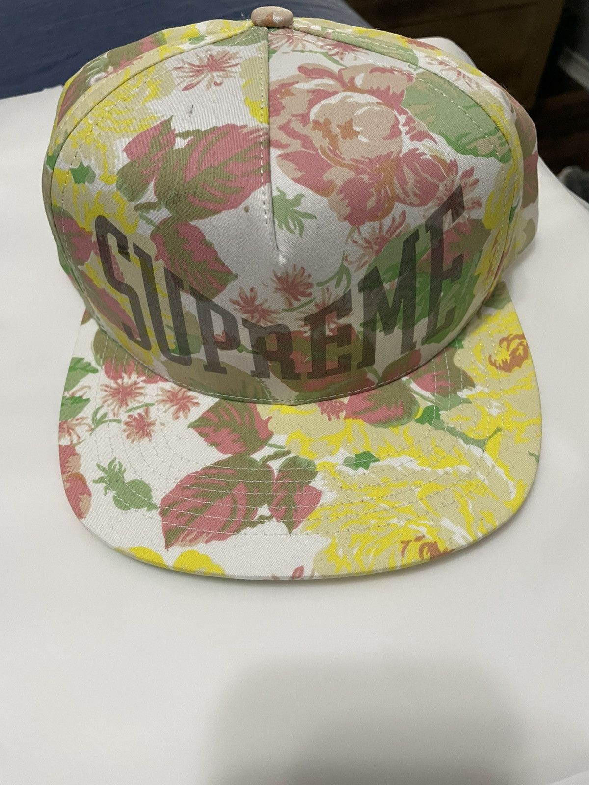 Supreme Supreme Floral Snapback Hat Size ONE SIZE - 1 Thumbnail