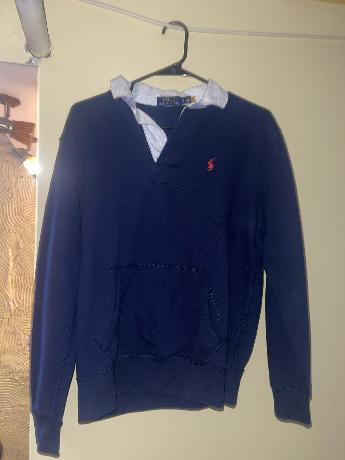 Polo Ralph Lauren Blue Polo Long Sleeve Size US S / EU 44-46 / 1 - 3 Thumbnail