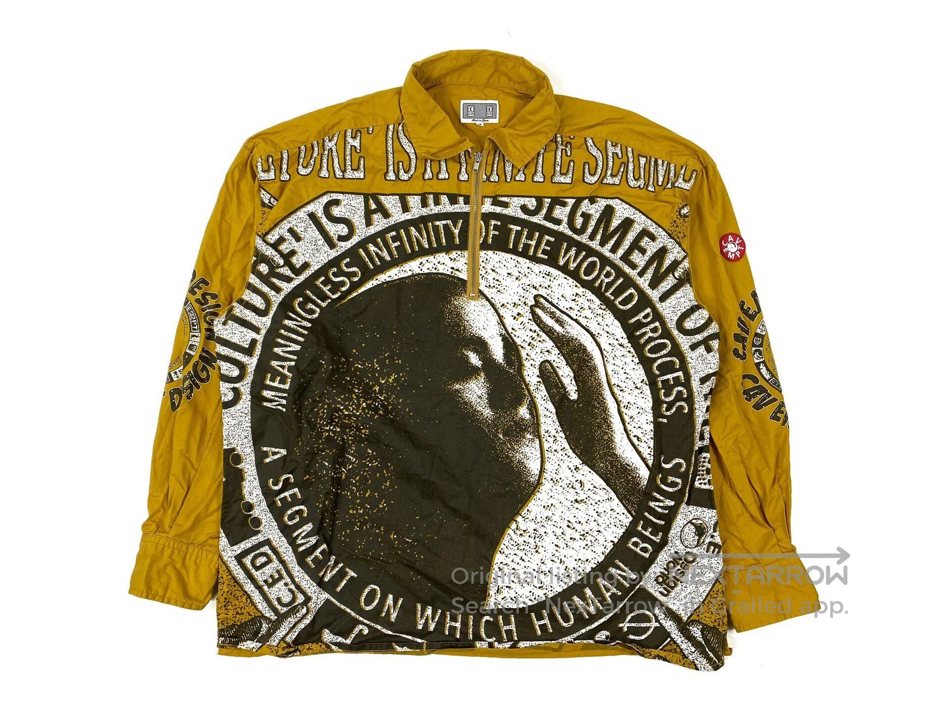 Cav Empt Cav Empt Half-Zip Loose Shirt Size US M / EU 48-50 / 2 - 1 Thumbnail