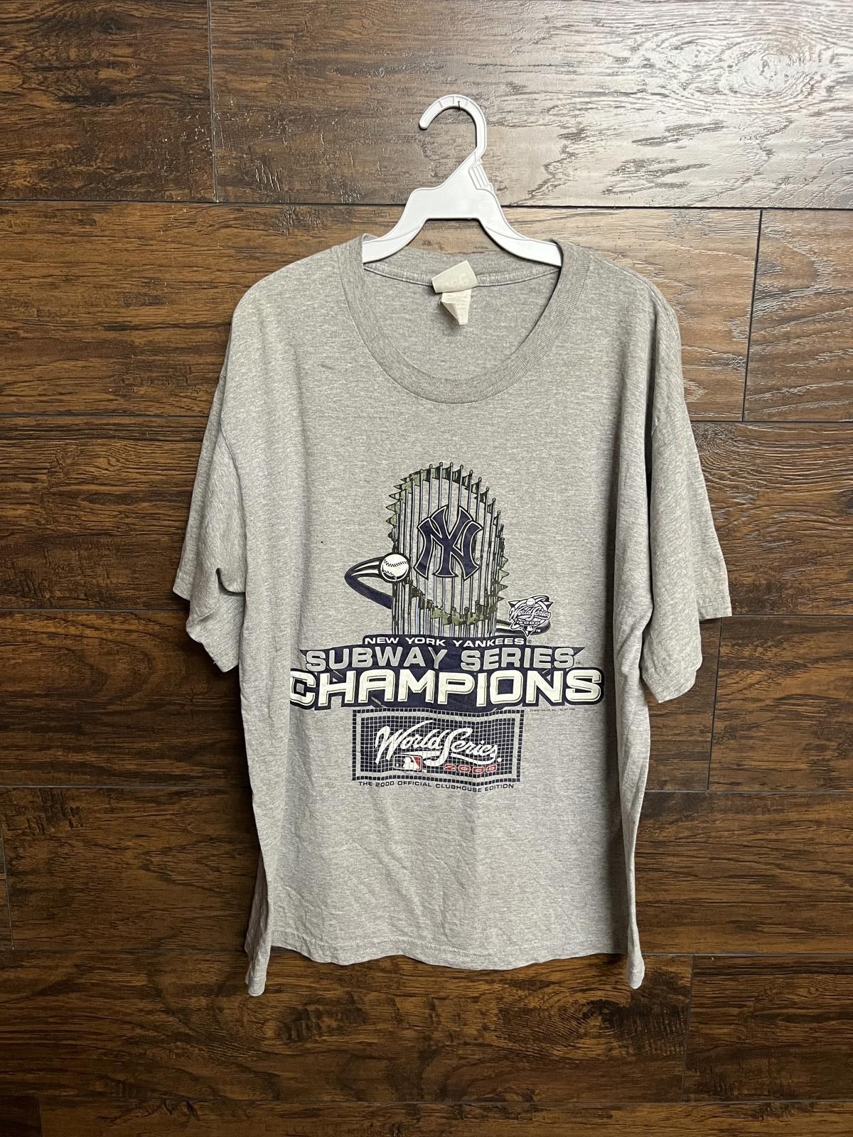 Lee NY Yankees T-shirt Subway Series World Series Champions 2000 Size US L / EU 52-54 / 3 - 1 Thumbnail