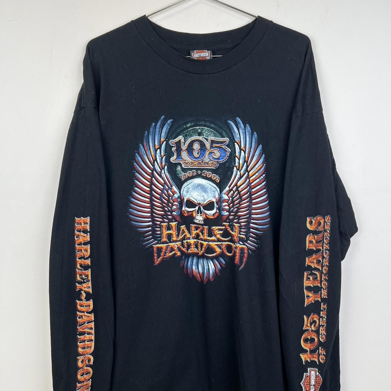 Harley Davidson Harley-Davidson 105th Anniversary Long Sleeve Tee Size US XXL / EU 58 / 5 - 3 Thumbnail