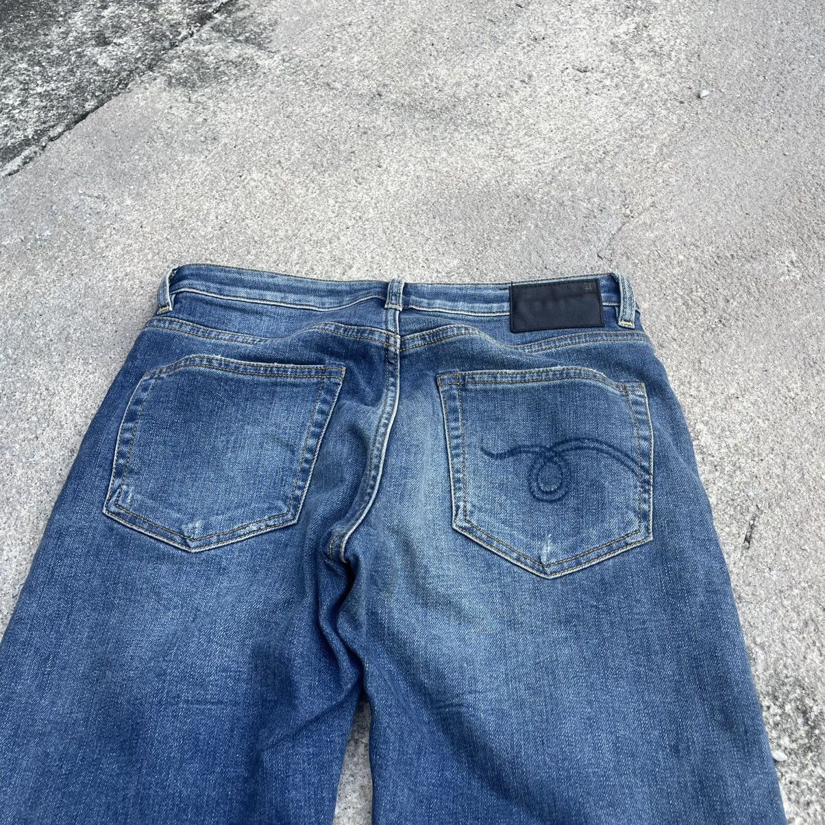R13 Authentic R13 Boy Straight Size 26 Baylis W Rips Denim Jeans Size 26" / US 2 / IT 38 - 18 Thumbnail