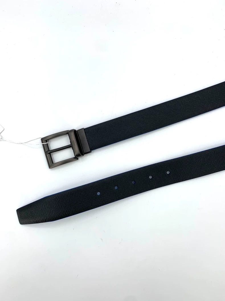 Prada Prada Blue leather double-sided belt 2501-Nextarrow Size ONE SIZE - 4 Thumbnail