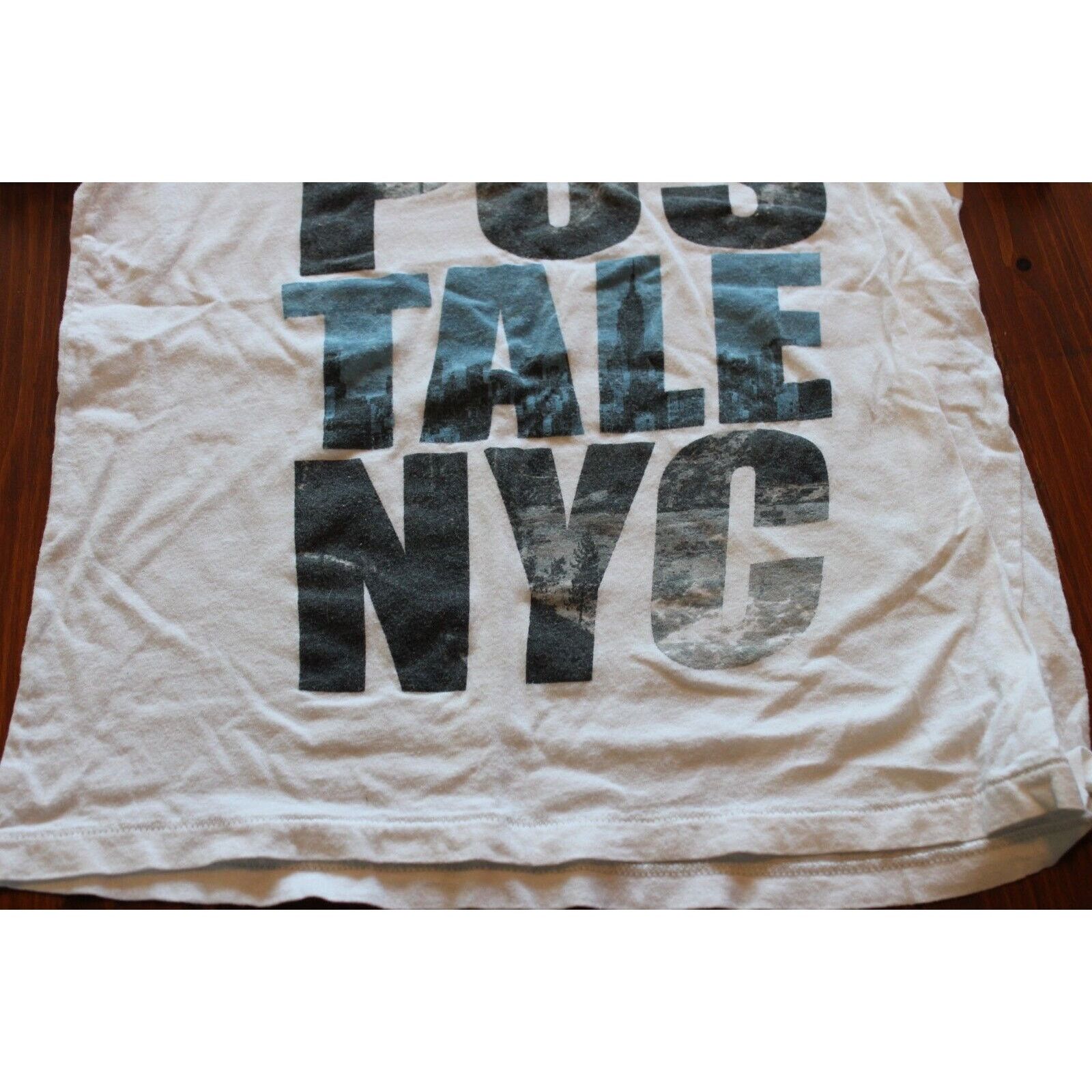 Aeropostale Aeropostale T-Shirt Mens Medium Crew Neck White Big Logo Size US M / EU 48-50 / 2 - 2 Thumbnail