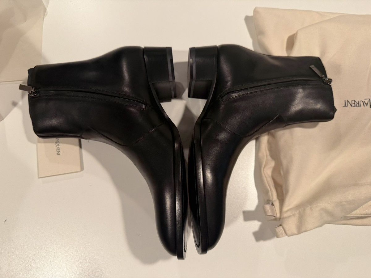 Saint Laurent Paris SAINT LAURENT Leather Chelsea Boots 43.5/10.5 Size US 10.5 / EU 43-44 - 11 Thumbnail