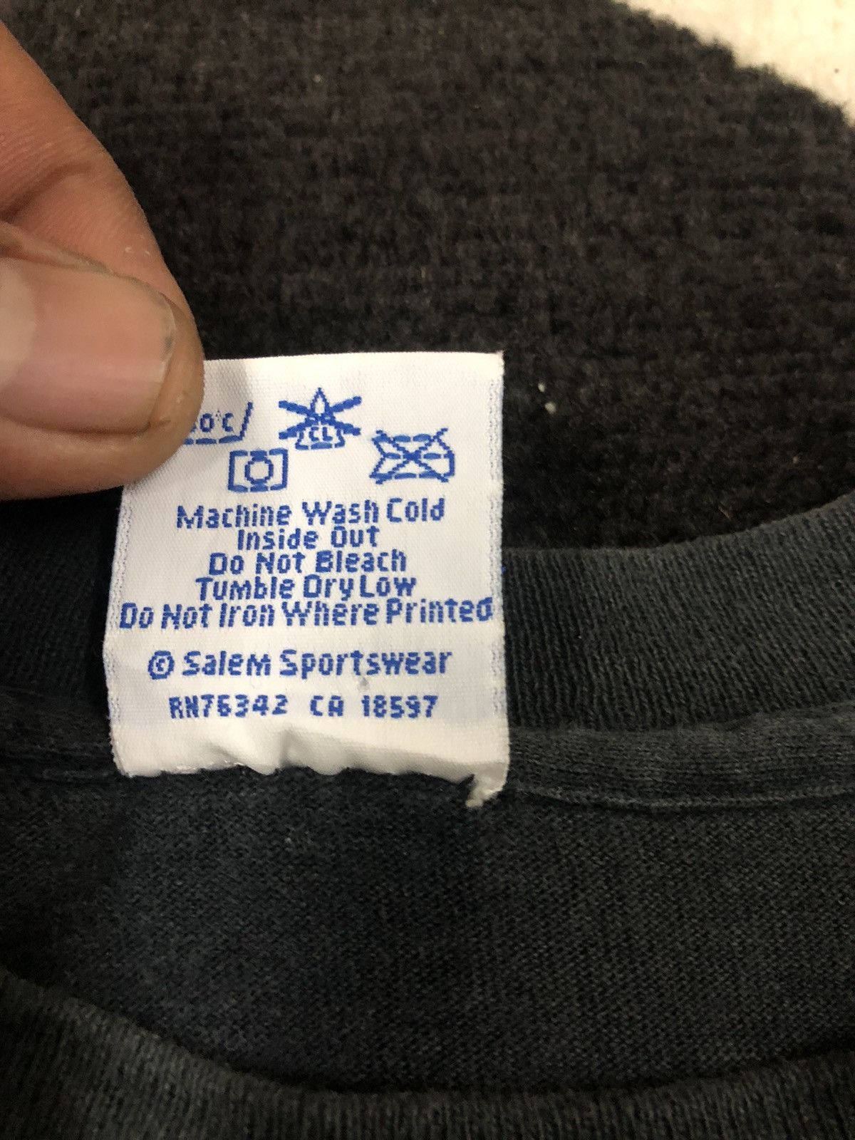 Salem Sportswear Blue devil tag salem vintage Size US L / EU 52-54 / 3 - 7 Thumbnail
