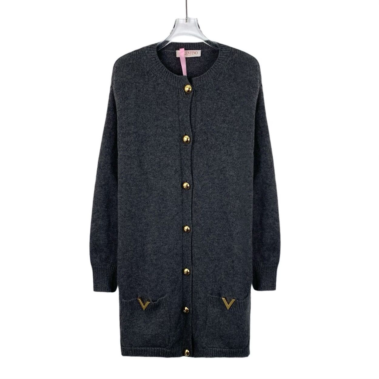 Valentino Valentino Gray Sweater S Women Size S / US 4 / IT 40 - 1 Thumbnail