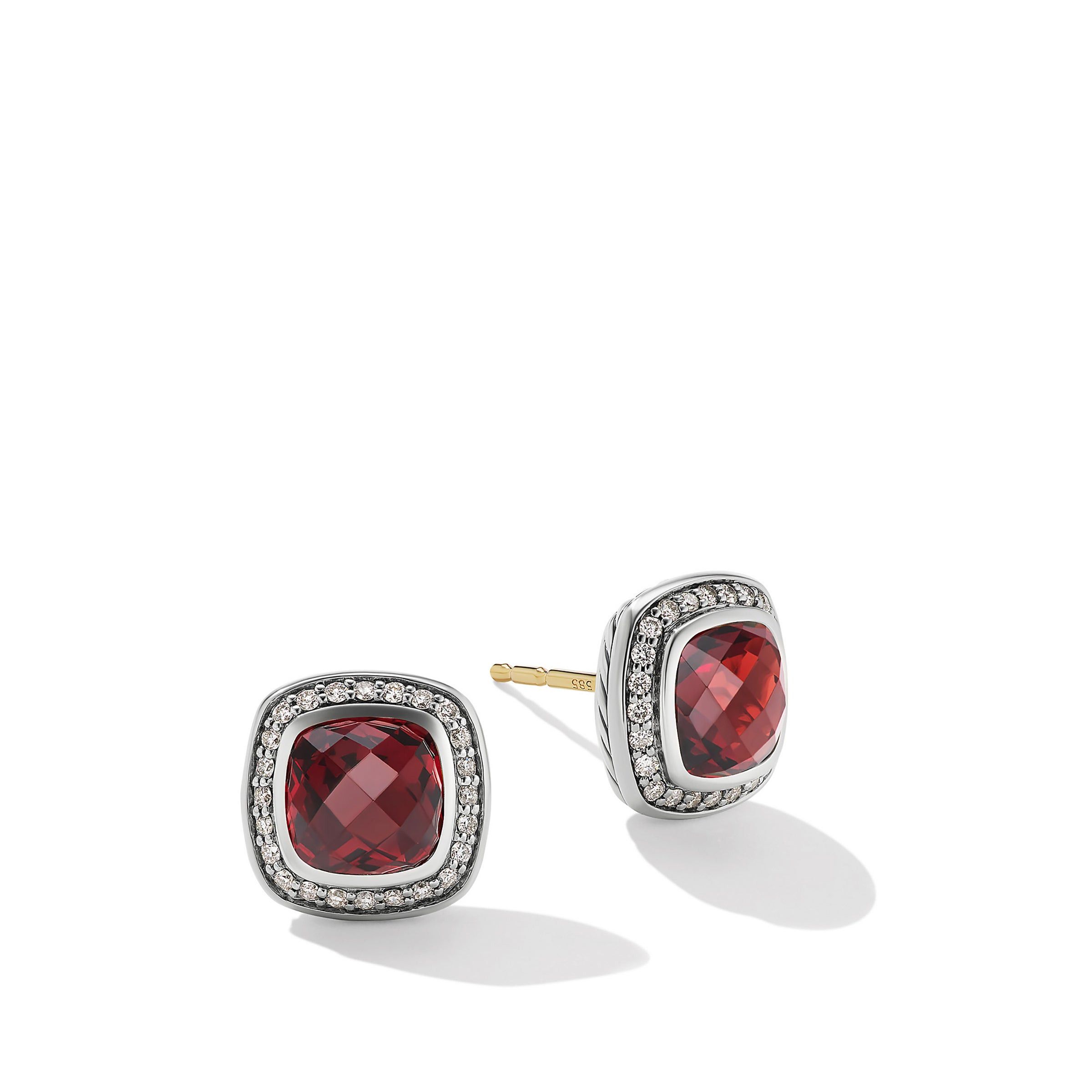 David Yurman o1w1db10525 E16794D Earrings in Silver with Diamond Size ONE SIZE - 1 Thumbnail